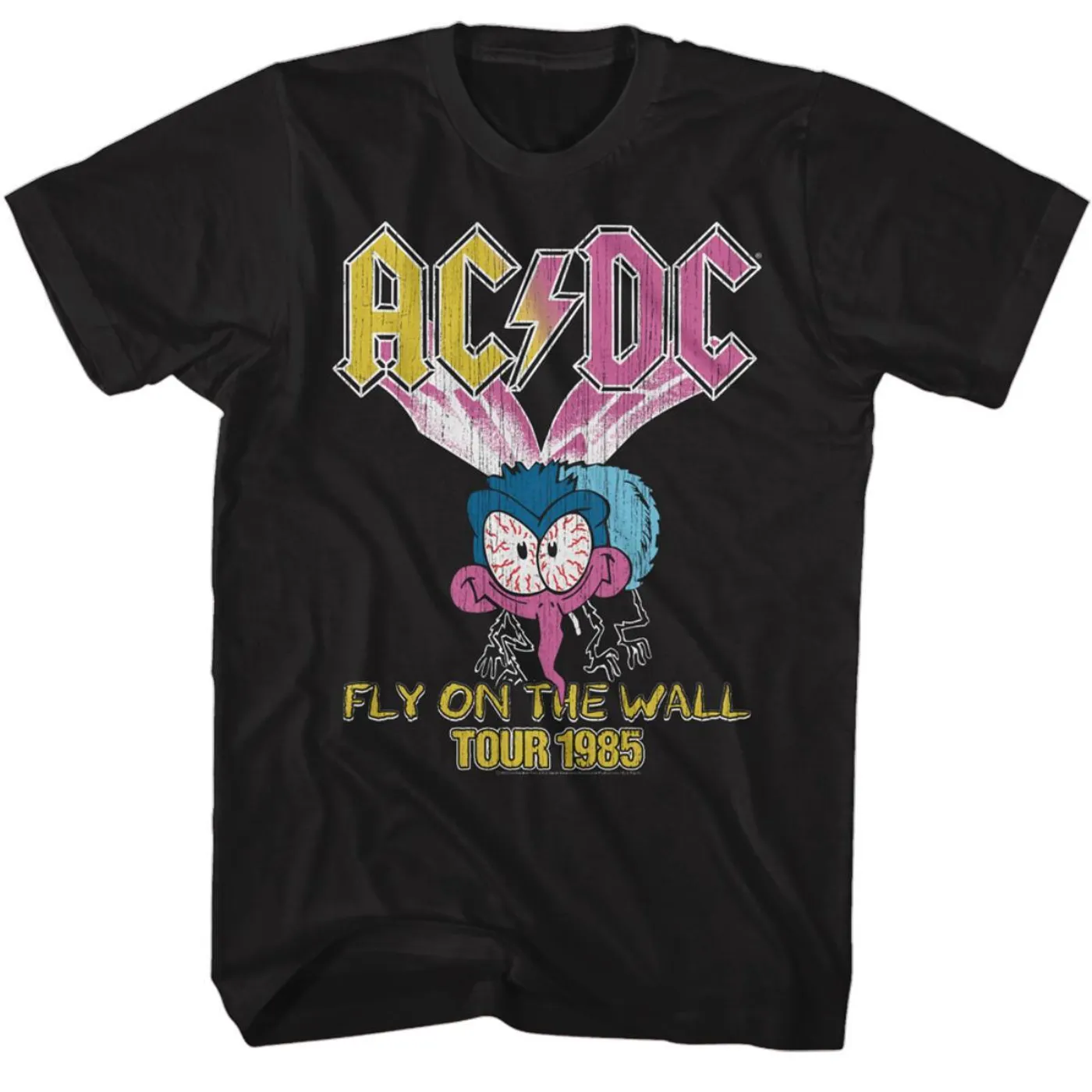 AC/DC Fly on the Wall Tour 1985 T-Shirt