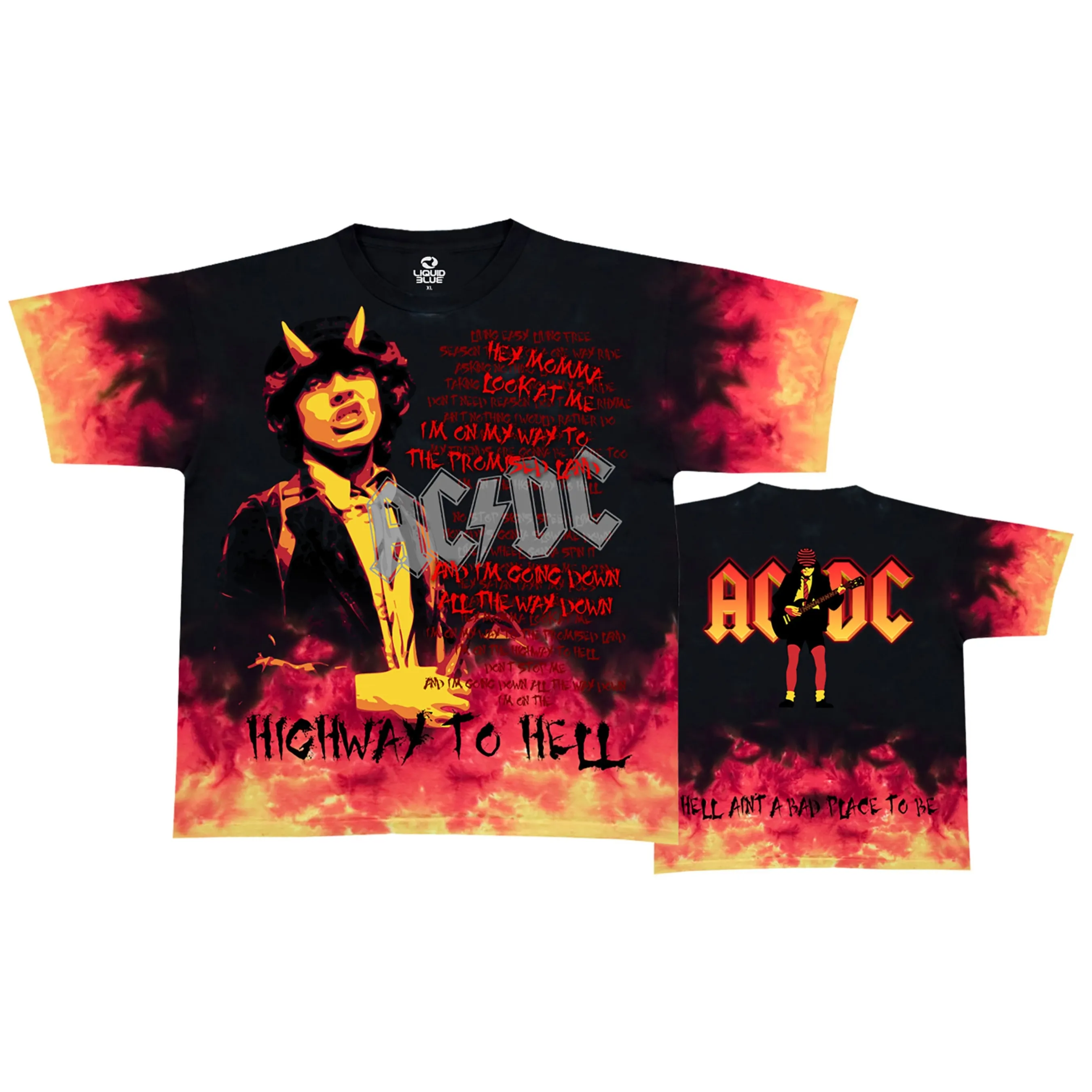 Highway to Hell Tie Dye T-Shirt