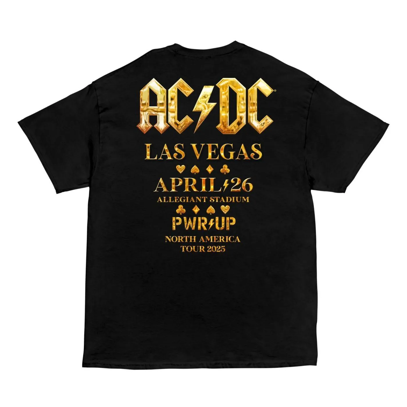 AC/DC Las Vegas PWR UP Tour T-Shirt