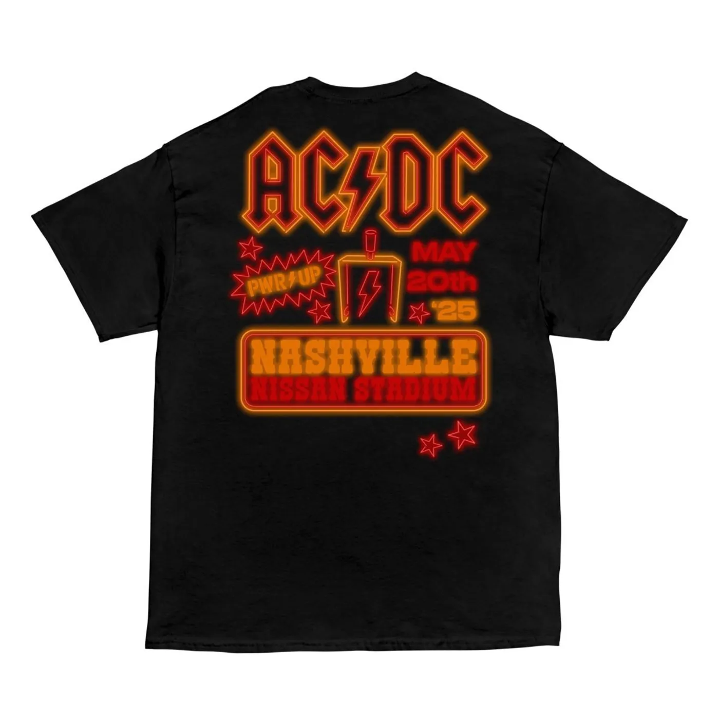 AC/DC Nashville PWR UP Tour T-Shirt