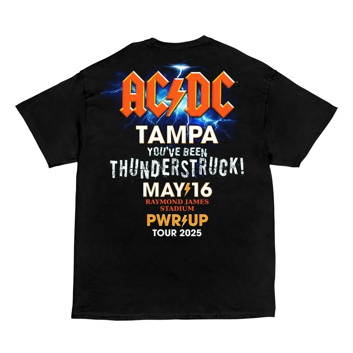 AC/DC Tampa PWR UP Tour T-Shirt