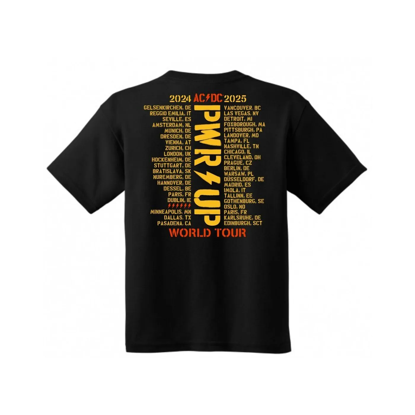 AC/DC PWR UP World Tour Kids T-Shirt