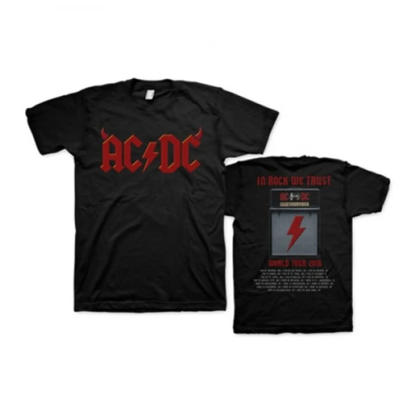 AC/DC In Rock We Trust America 2016 T-Shirt