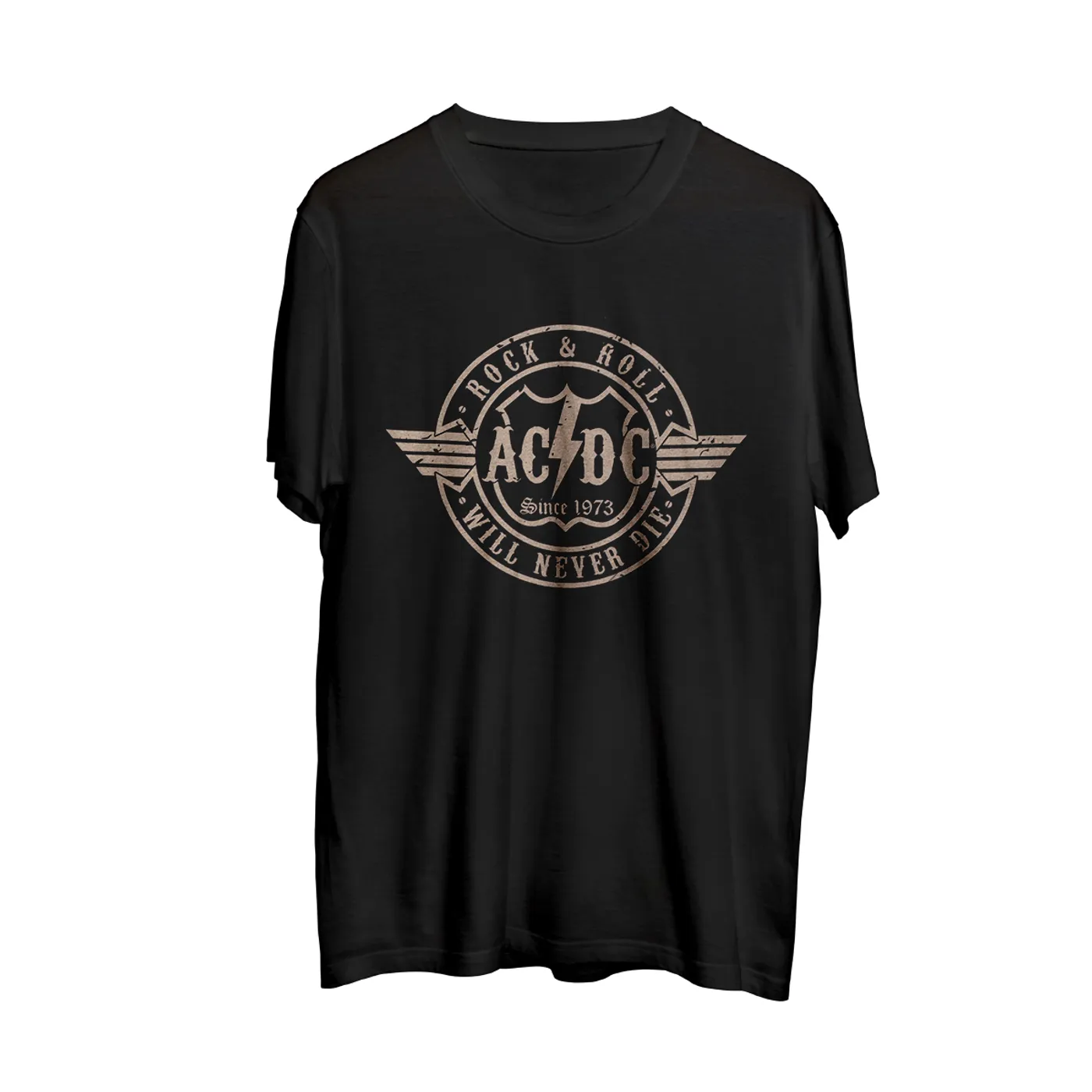 AC/DC Rock & Roll Will Never Die T-shirt