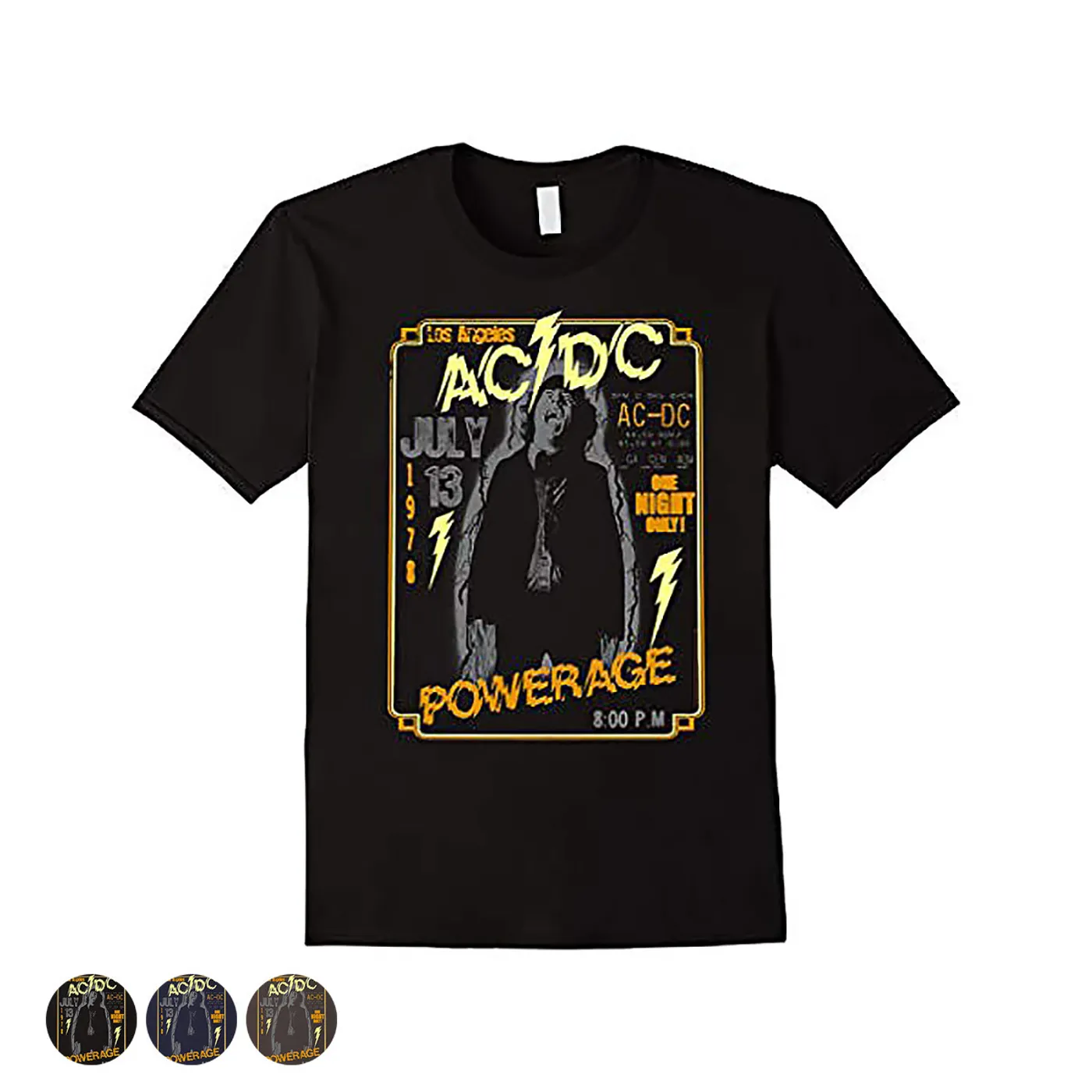 AC/DC One Night Only T-shirt