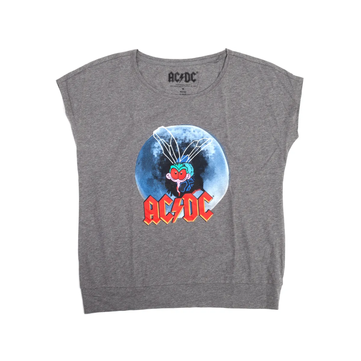 Fly On The Wall Ladies Grey T-Shirt