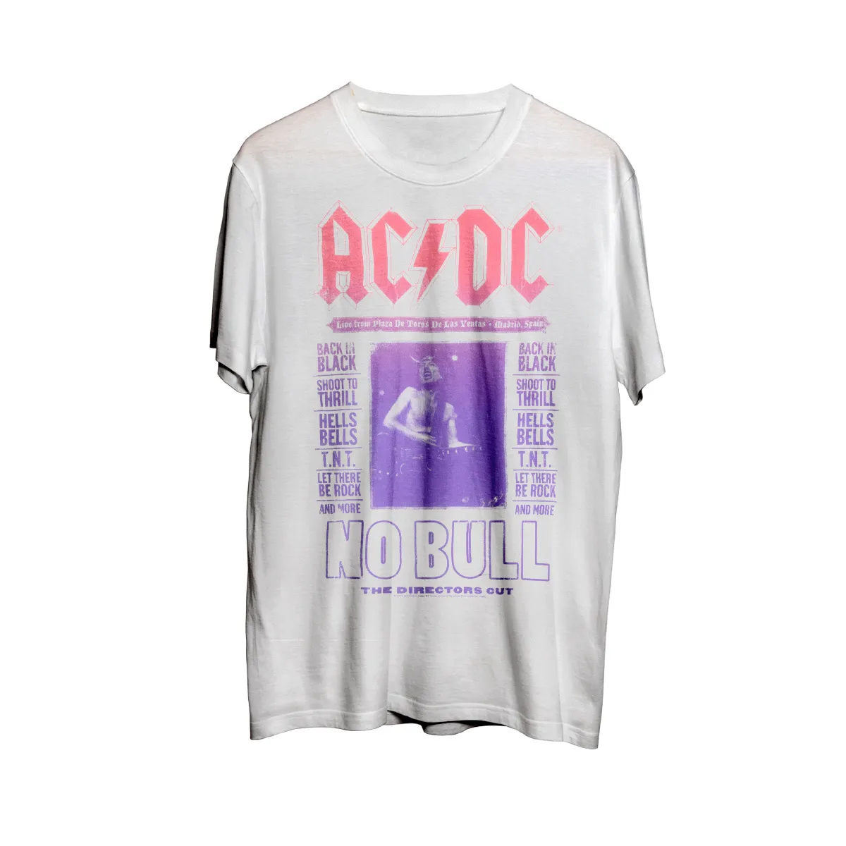 No Bull White Poster T-Shirt