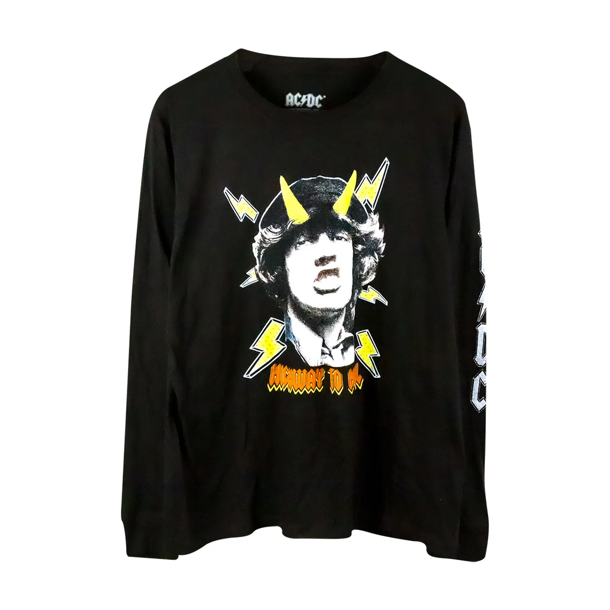 Highway To Hell Black Long Sleeve T-shirt