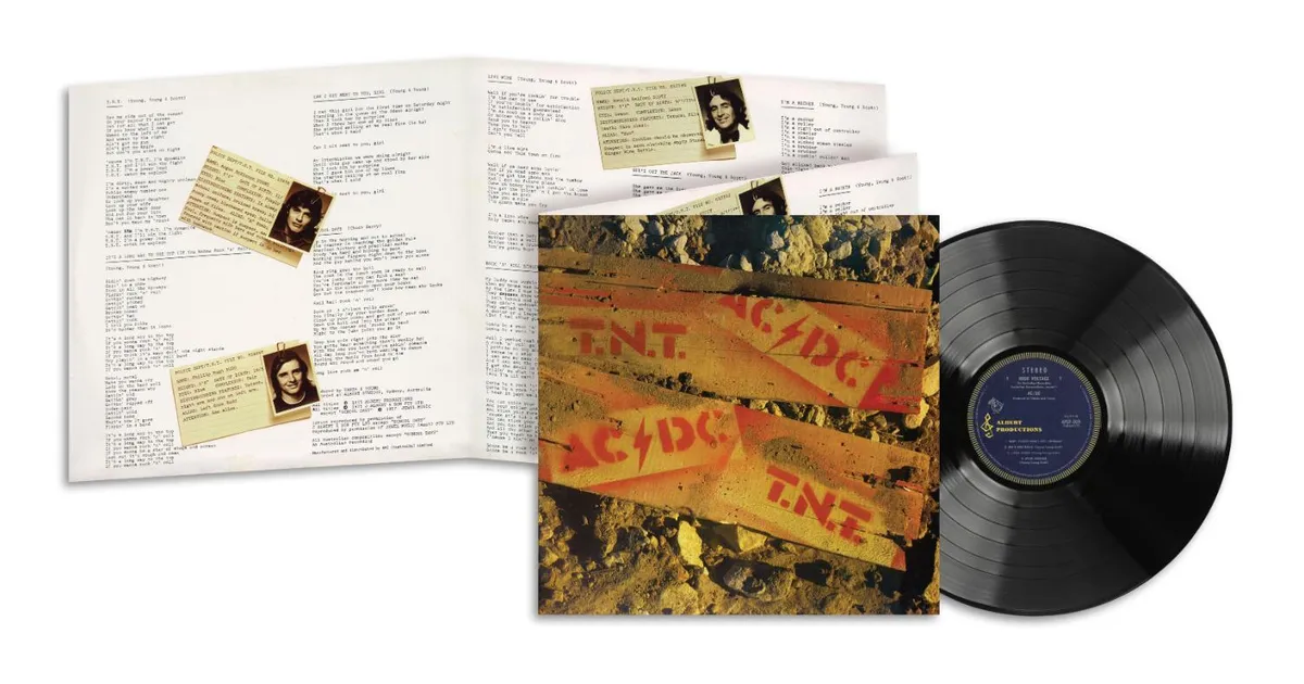 AC/DC T.N.T (Australian Version) LP (Vinyl)