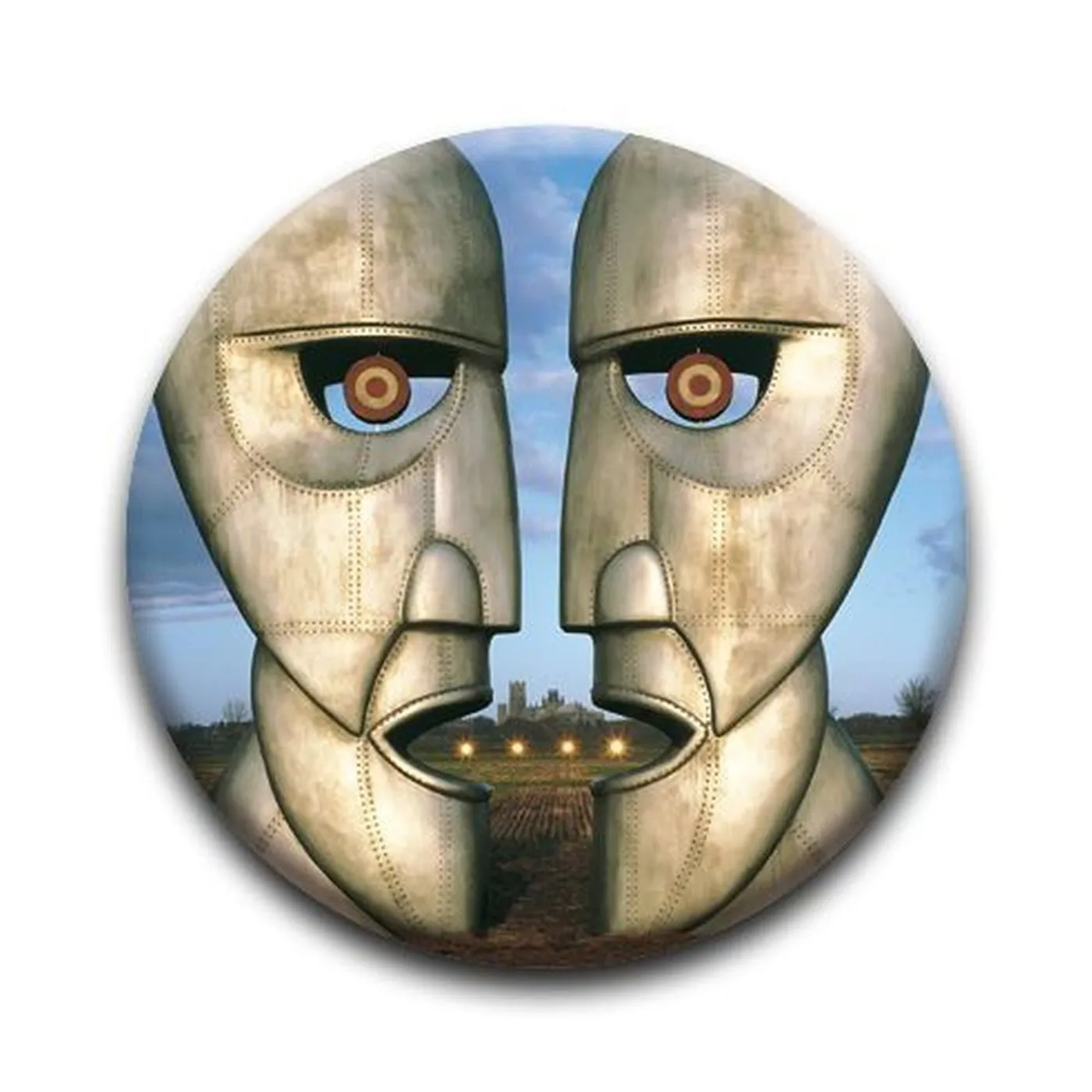 Pink Floyd Division Bell 1 1/4" Rd. Button