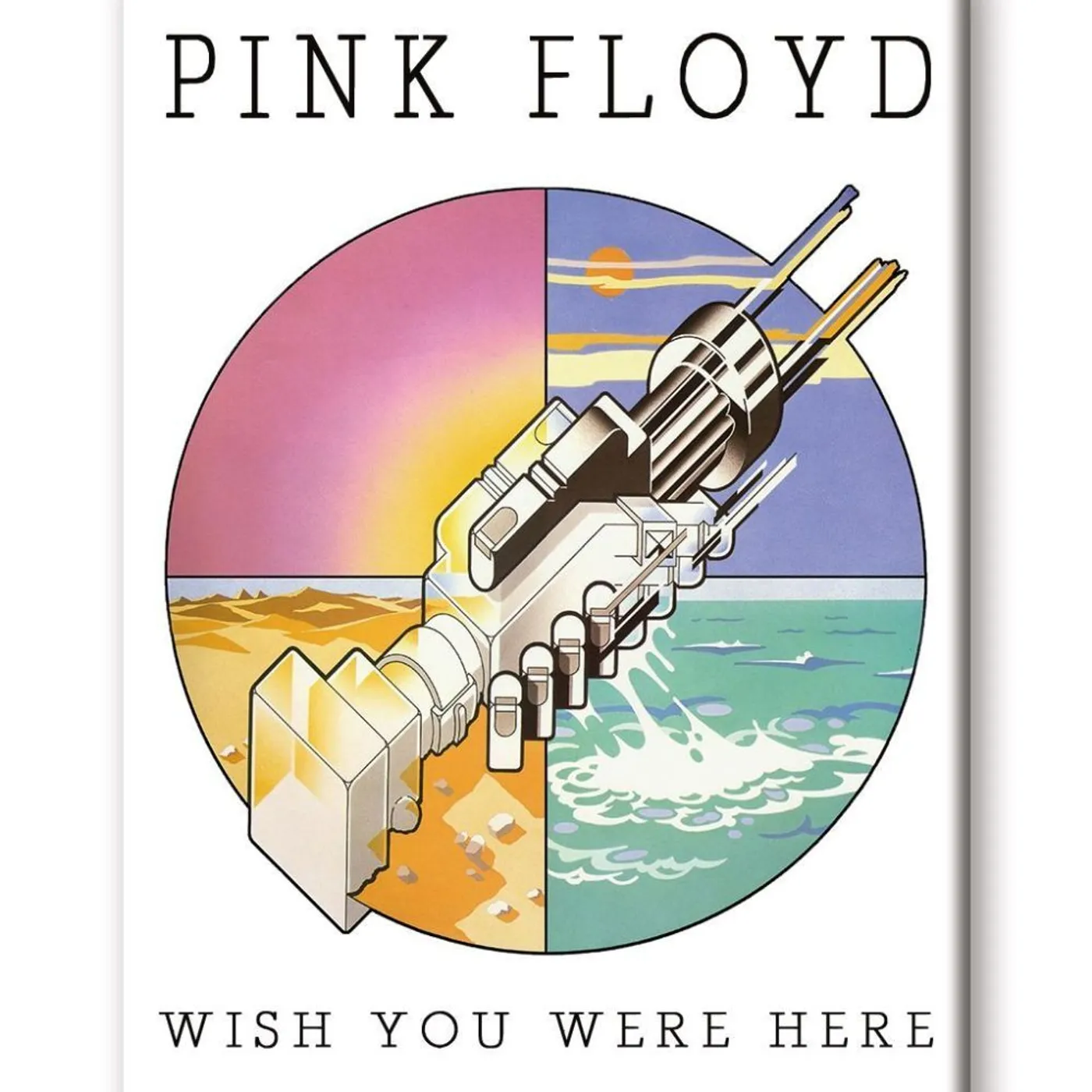 Pink Floyd - WYWH Logo Flat Magnet (2.5" x 3.5")