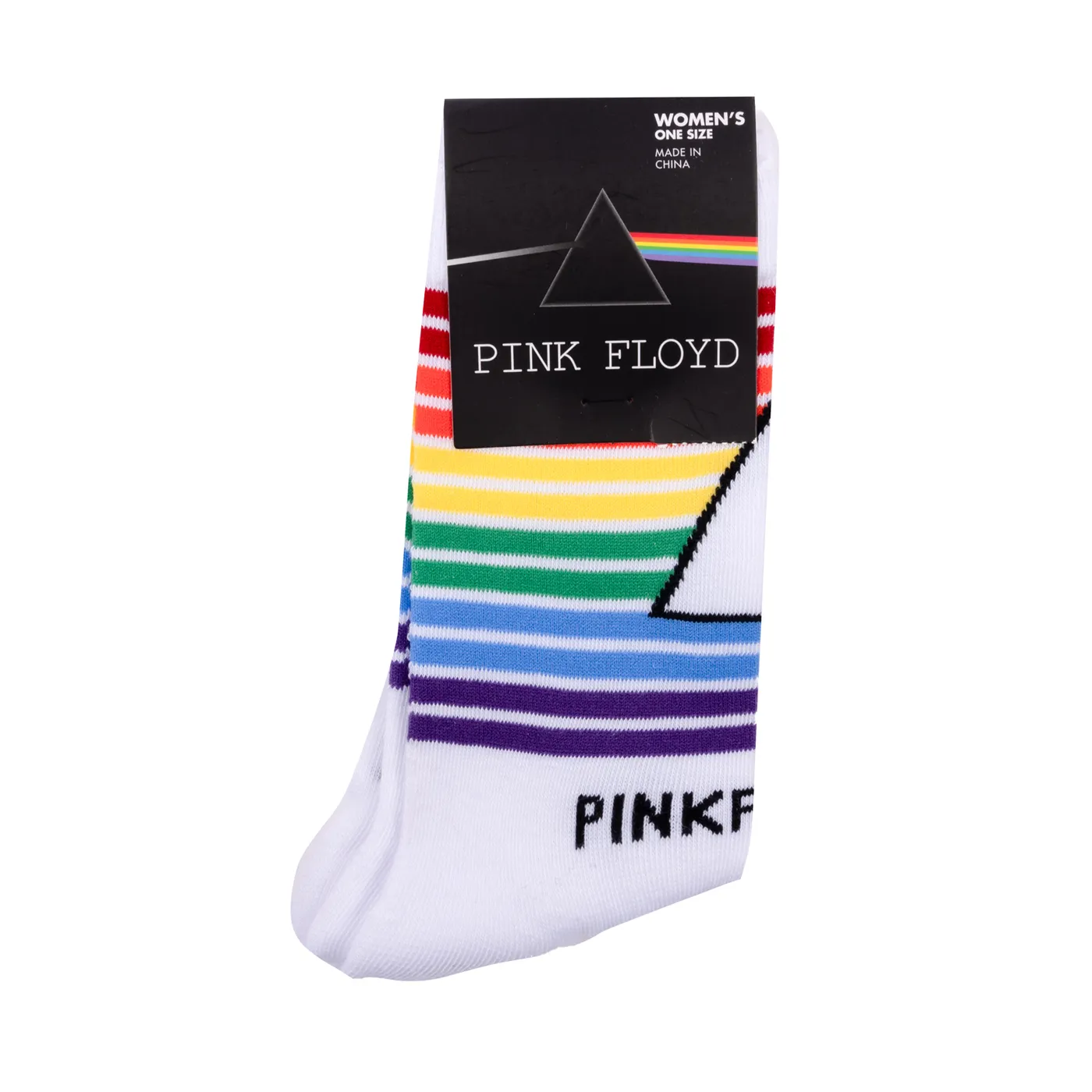 Pink Floyd Dark Side of the Moon Rainbow Socks