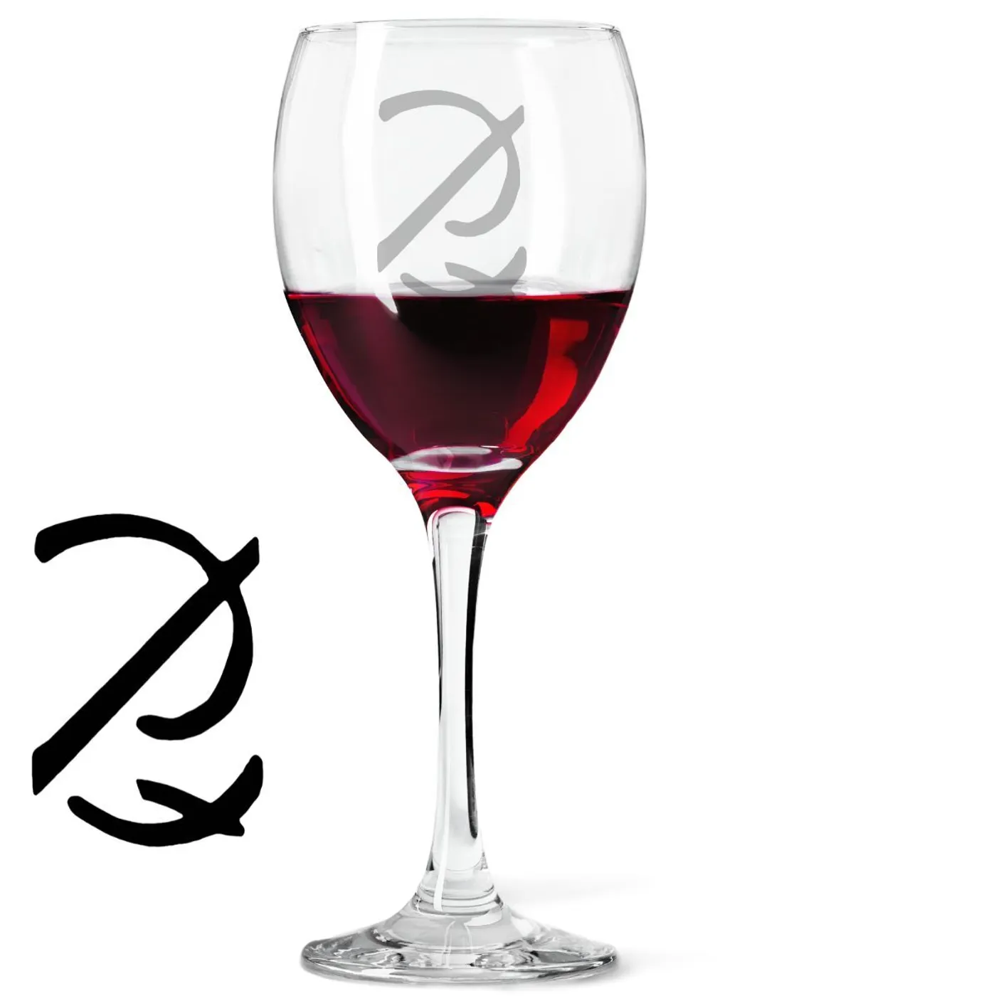 Pink Floyd PF Laser- Etched Wine Glass
