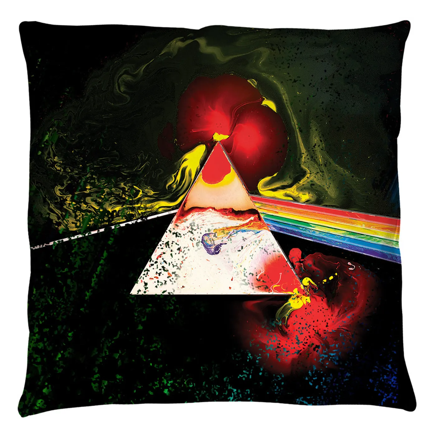 Pink Floyd/Dark Side Of The Moon - Throw Pillow - [16 X 16]