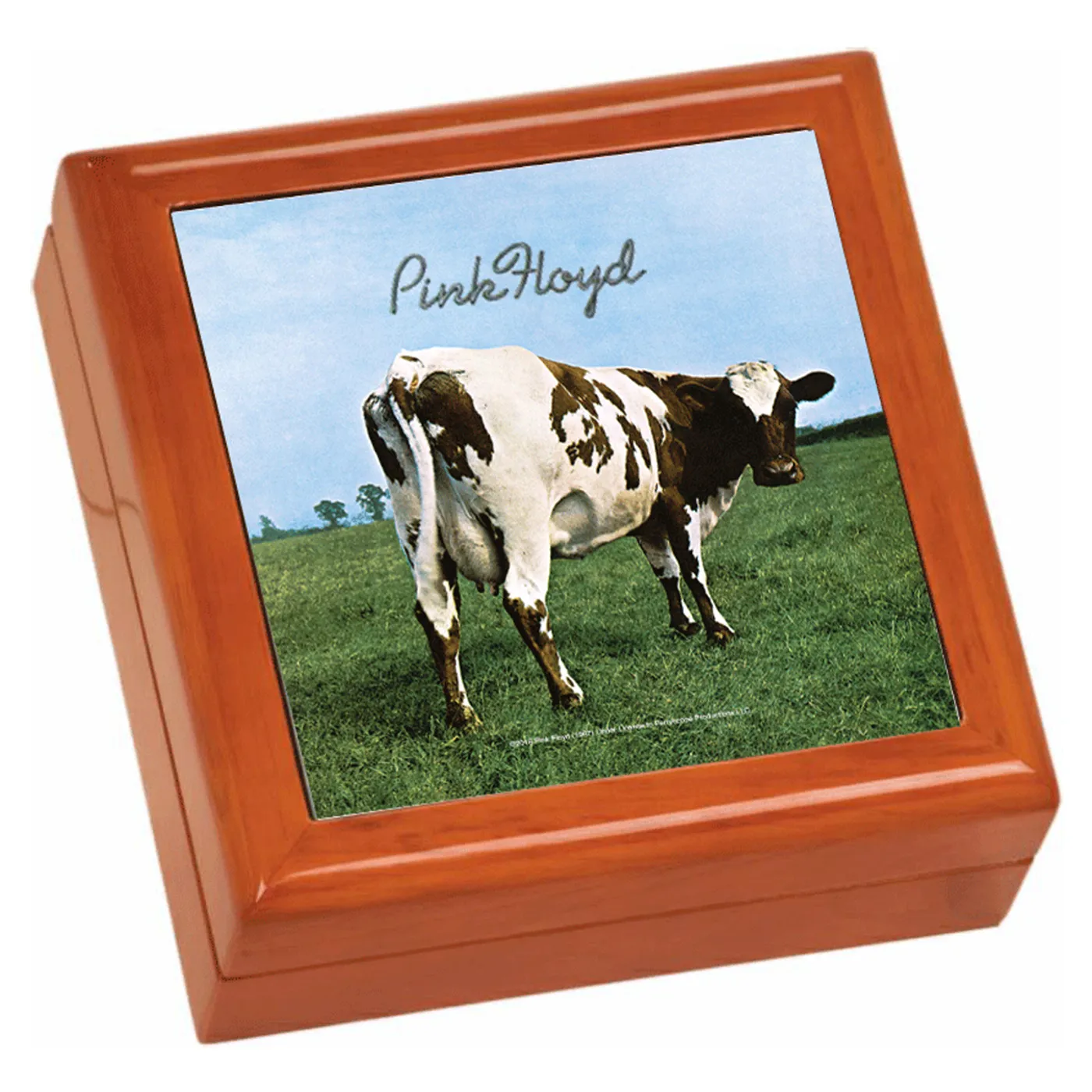 Pink Floyd Atom Heart Mother Wooden Keepsake Box