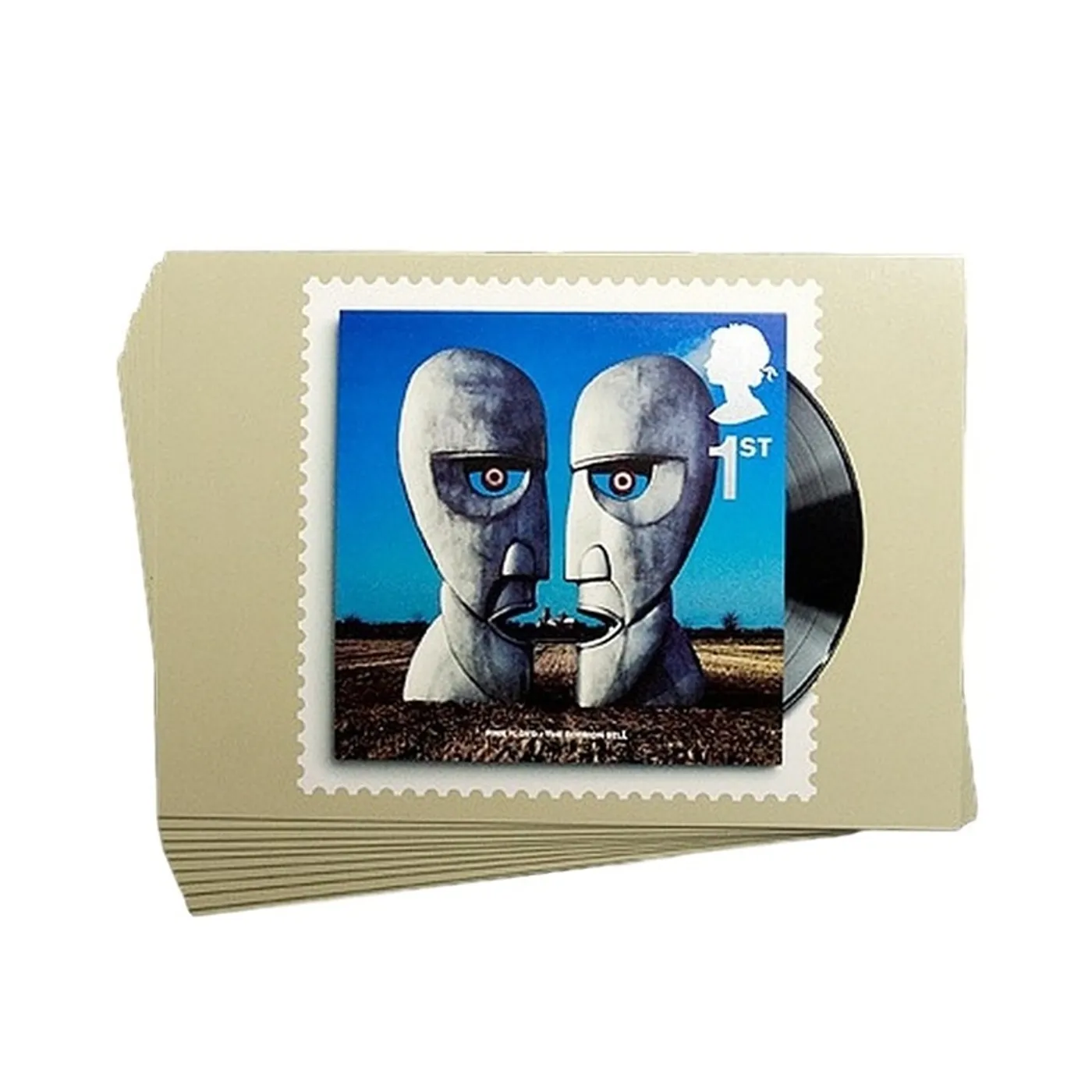 Pink Floyd Royal Mail The Division Bell 10 Piece Postcard Set