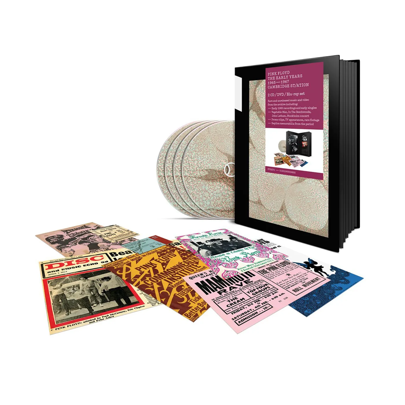 Pink Floyd Pink Floyd The Early Years 1965 - 1967 Cambridge St/Ation 2 Cd / Dvd / Blu-Ray Set