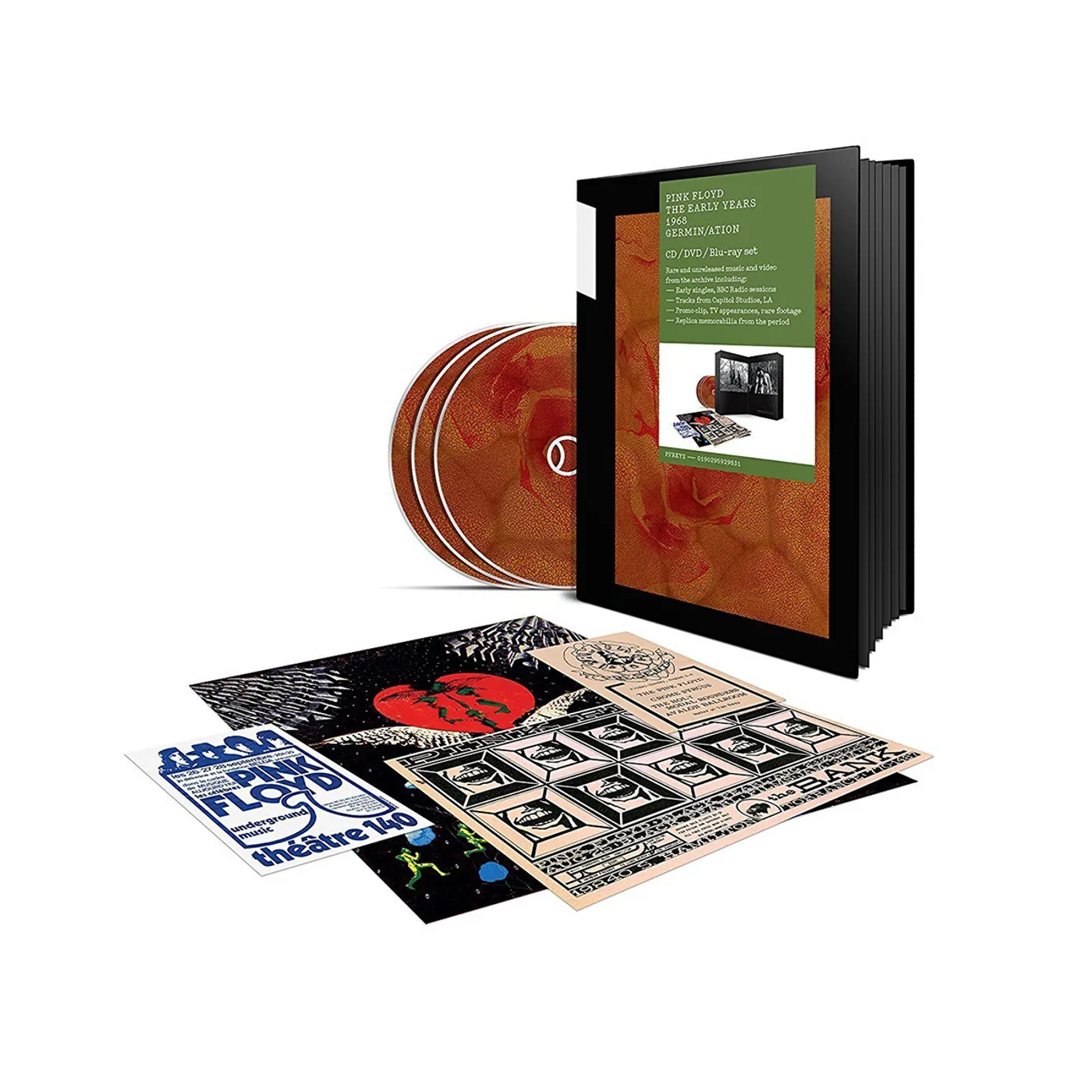 Pink Floyd The Early Years 1968 Germin/Ation  CD / DVD / Blu-Ray Set