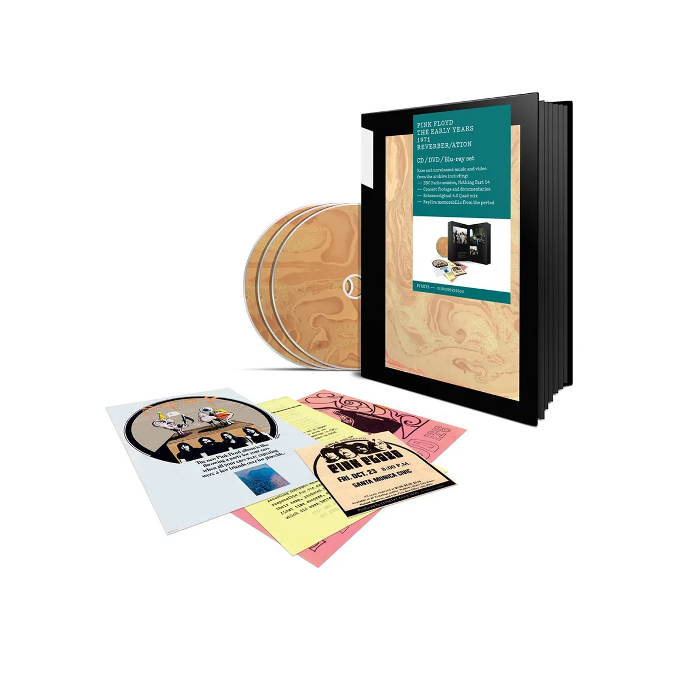 Pink Floyd The Early Years 1971 Reverber/Ation CD/ DVD/ Blu-Ray Set