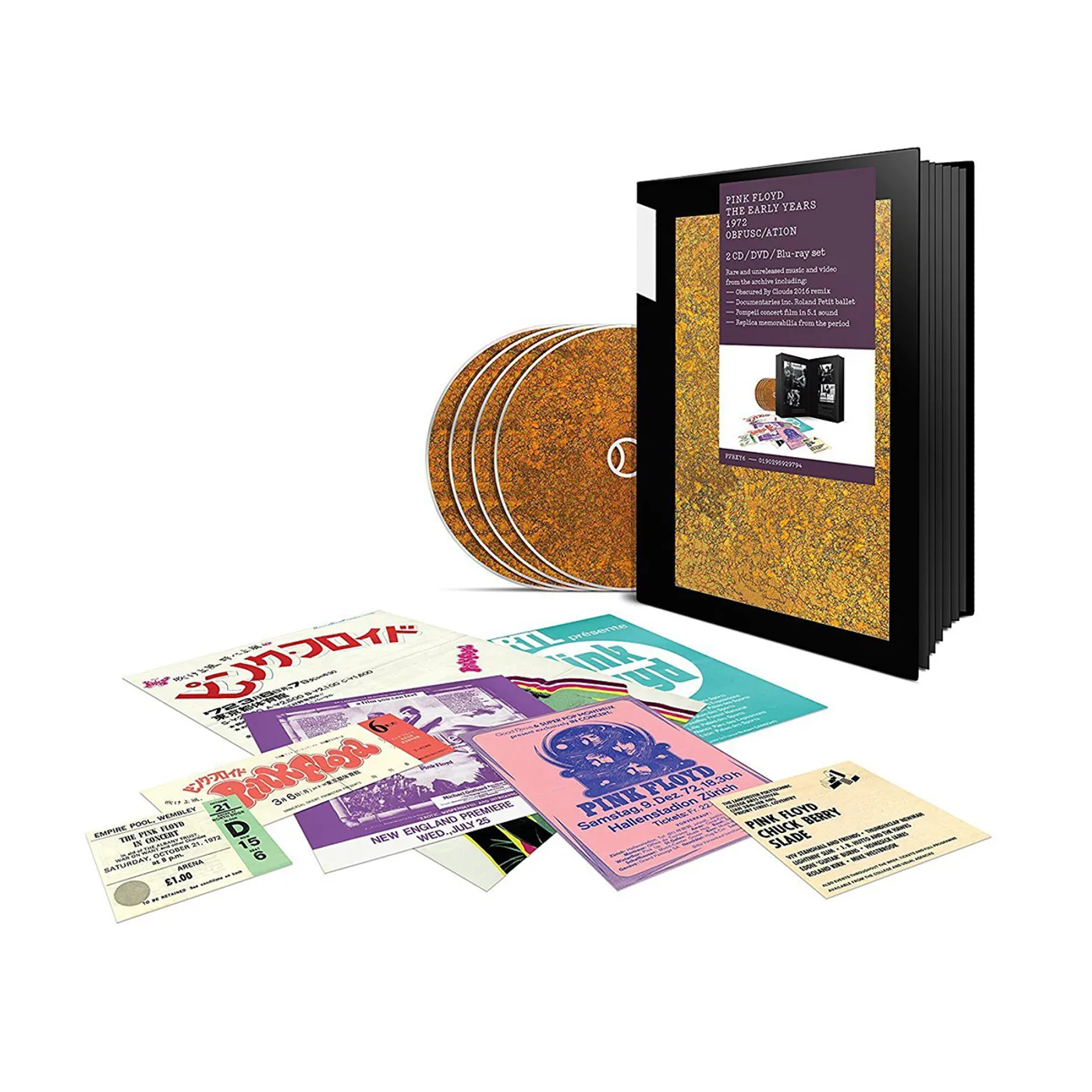 Pink Floyd The Early Years 1972 Obfusc/Ation 2 CD/ DVD/ Blu-Ray Set