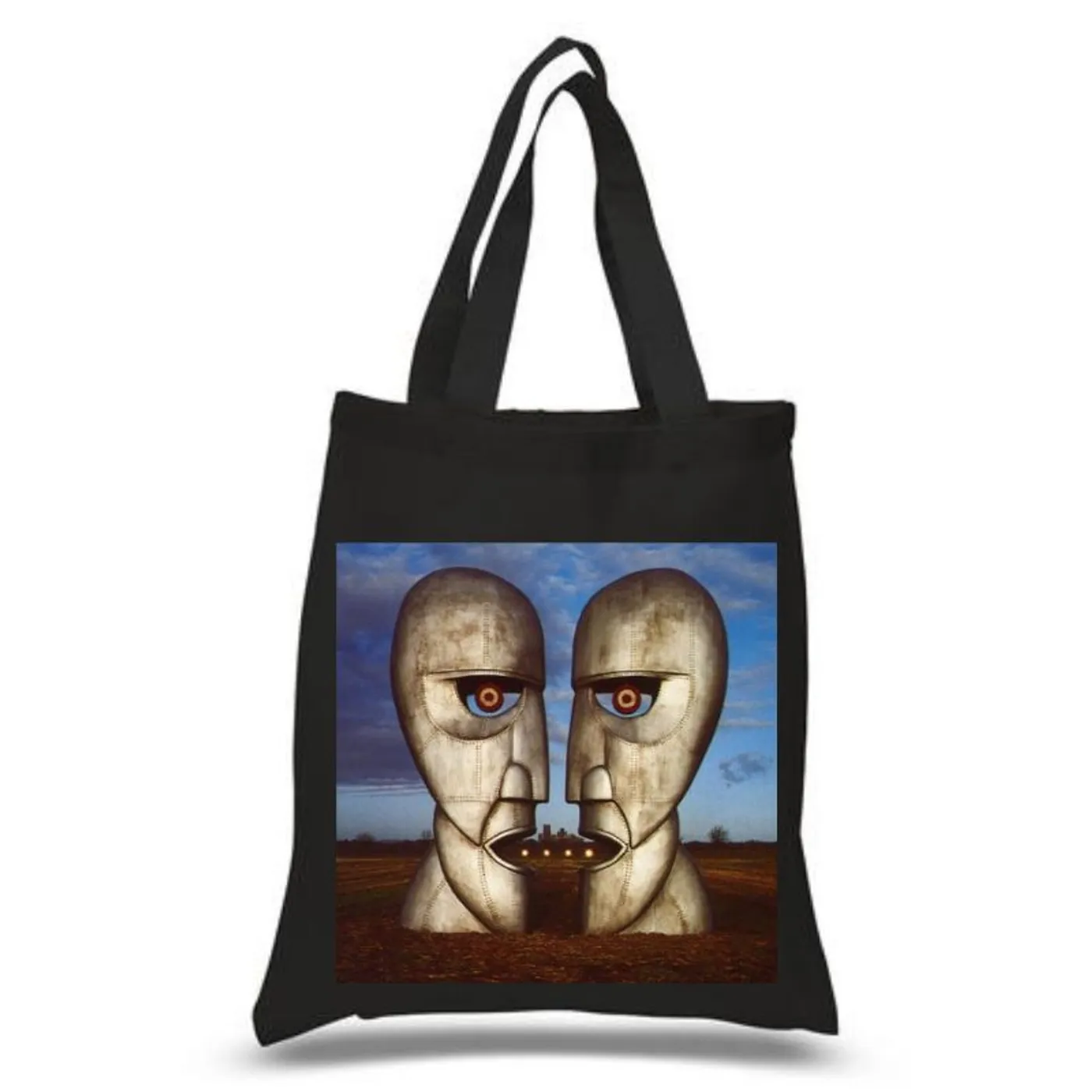 Pink Floyd The Division Bell Black Tote Bag