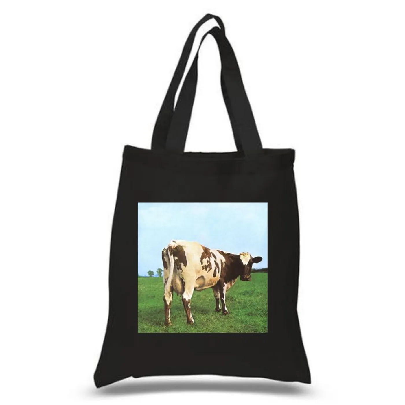 Pink Floyd Atom Heart Mother Black Tote Bag
