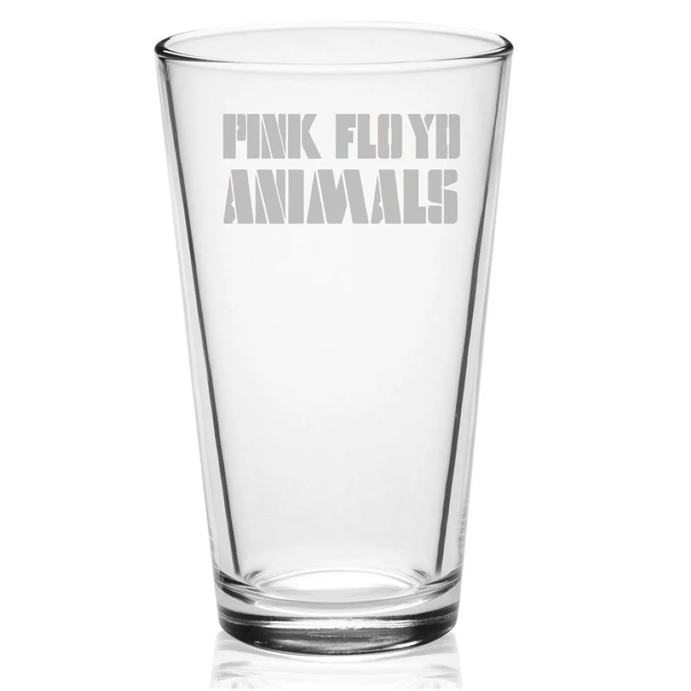 Pink Floyd Animals Logo Etched Pint Glass
