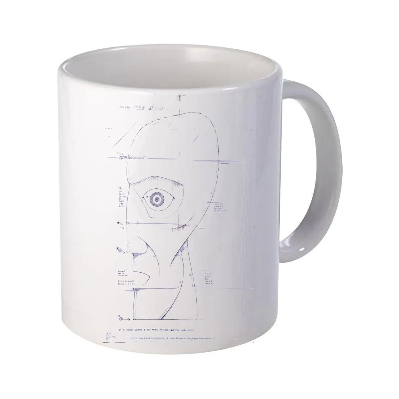 Pink Floyd The Later Years Schematics Mug