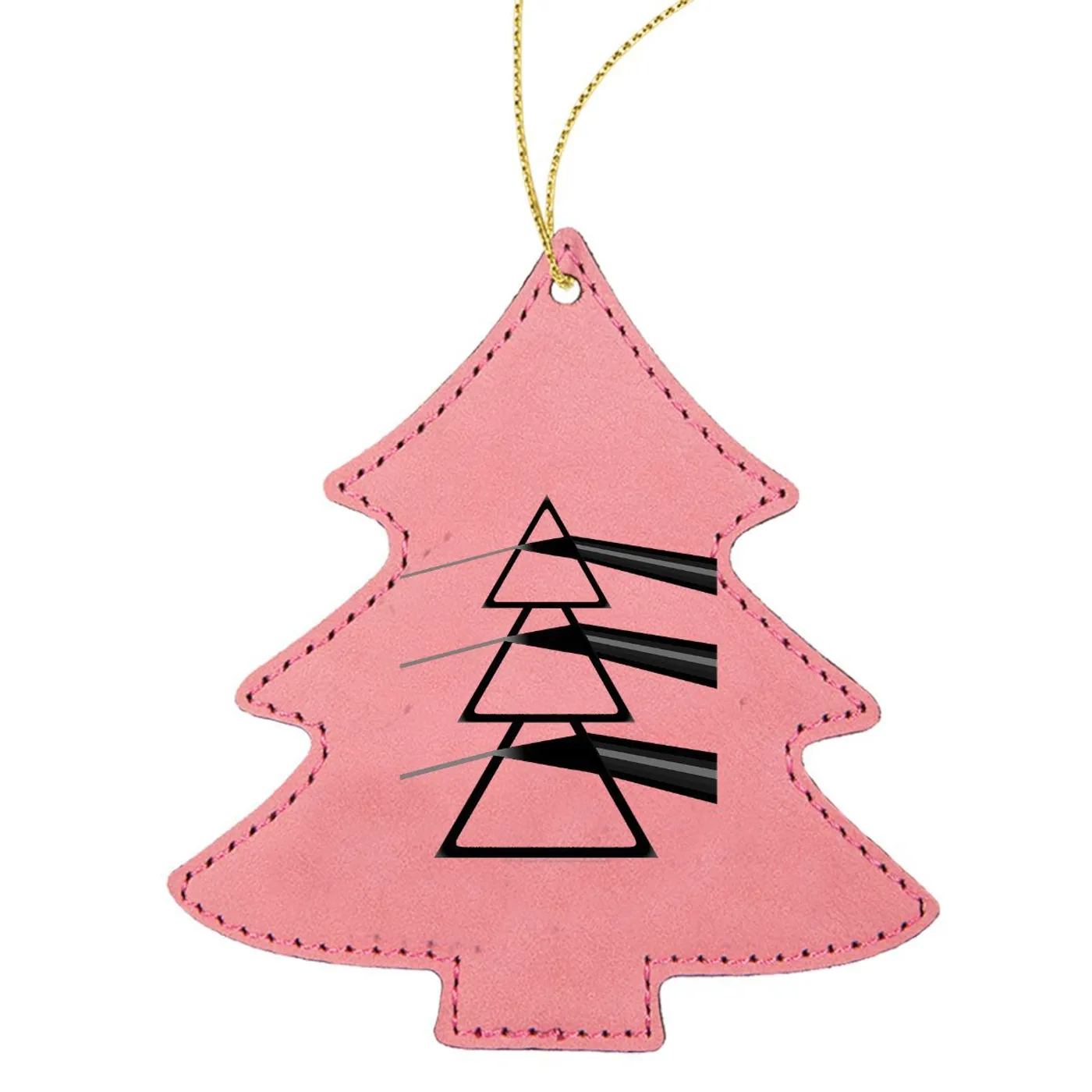 Pink Floyd Dark Side Prisms Holiday Ornament