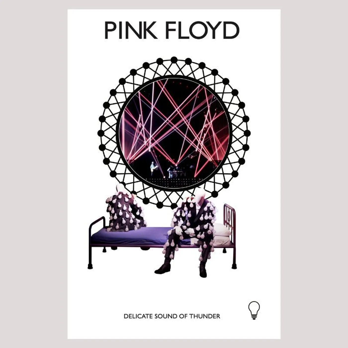 Pink Floyd Bulb Men Fine Art Print V.2