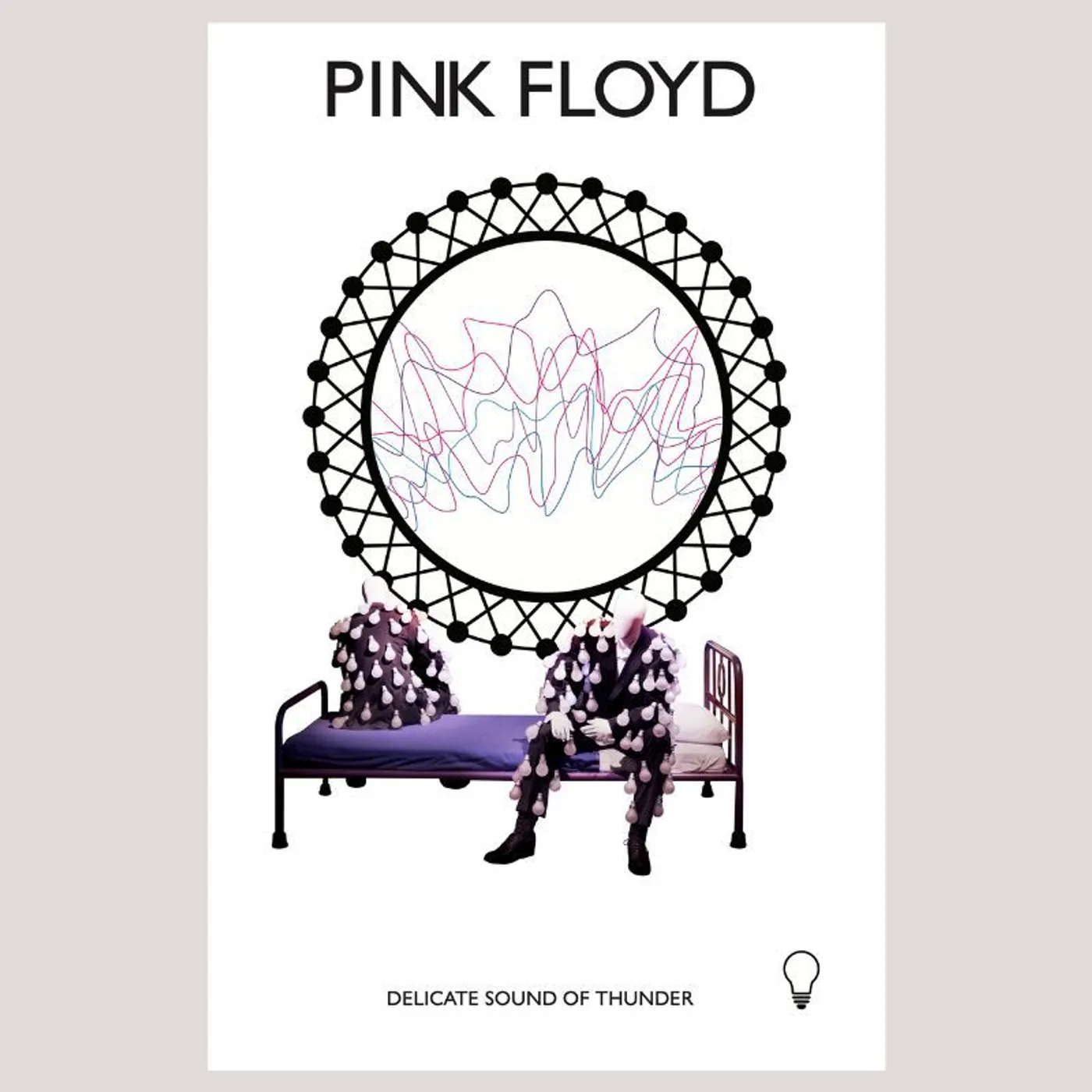 Pink Floyd Bulb Men Fine Art Print V.4