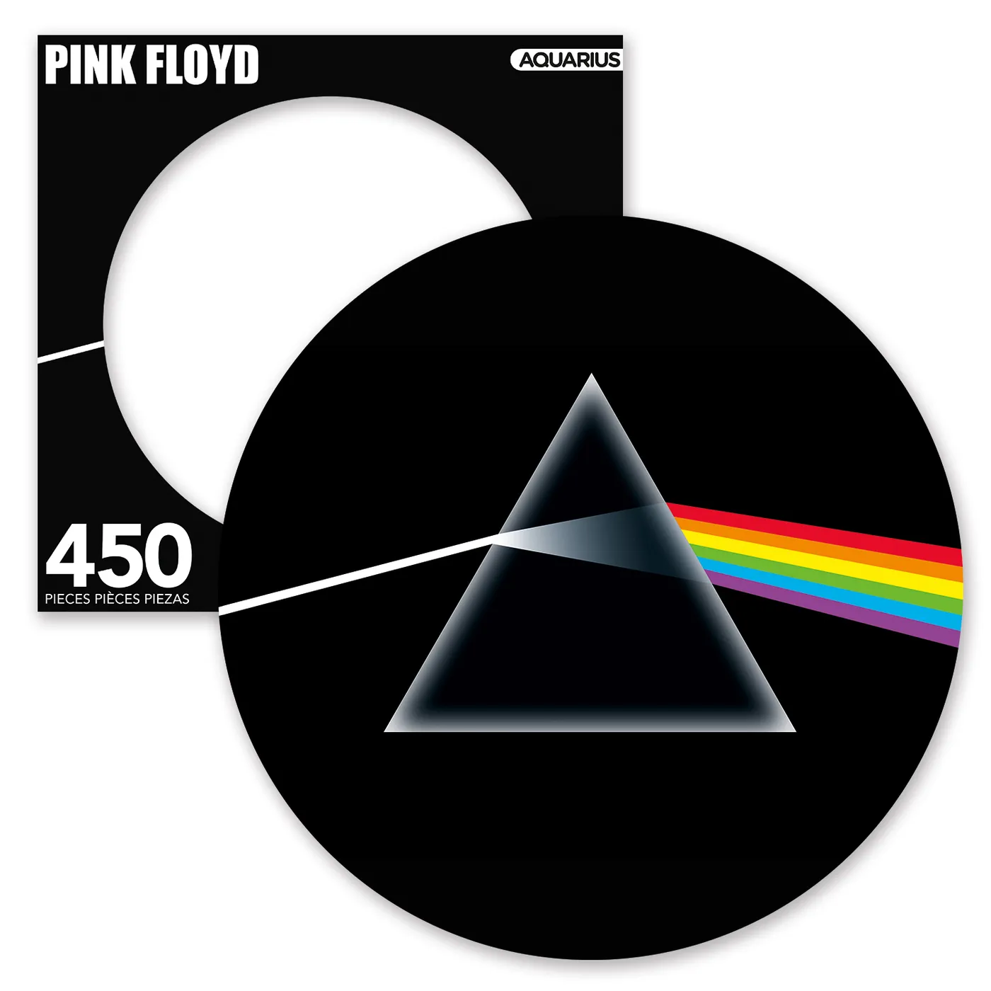 Pink Floyd The Dark Side of the Moon 450 Piece Picture Disc Puzzle