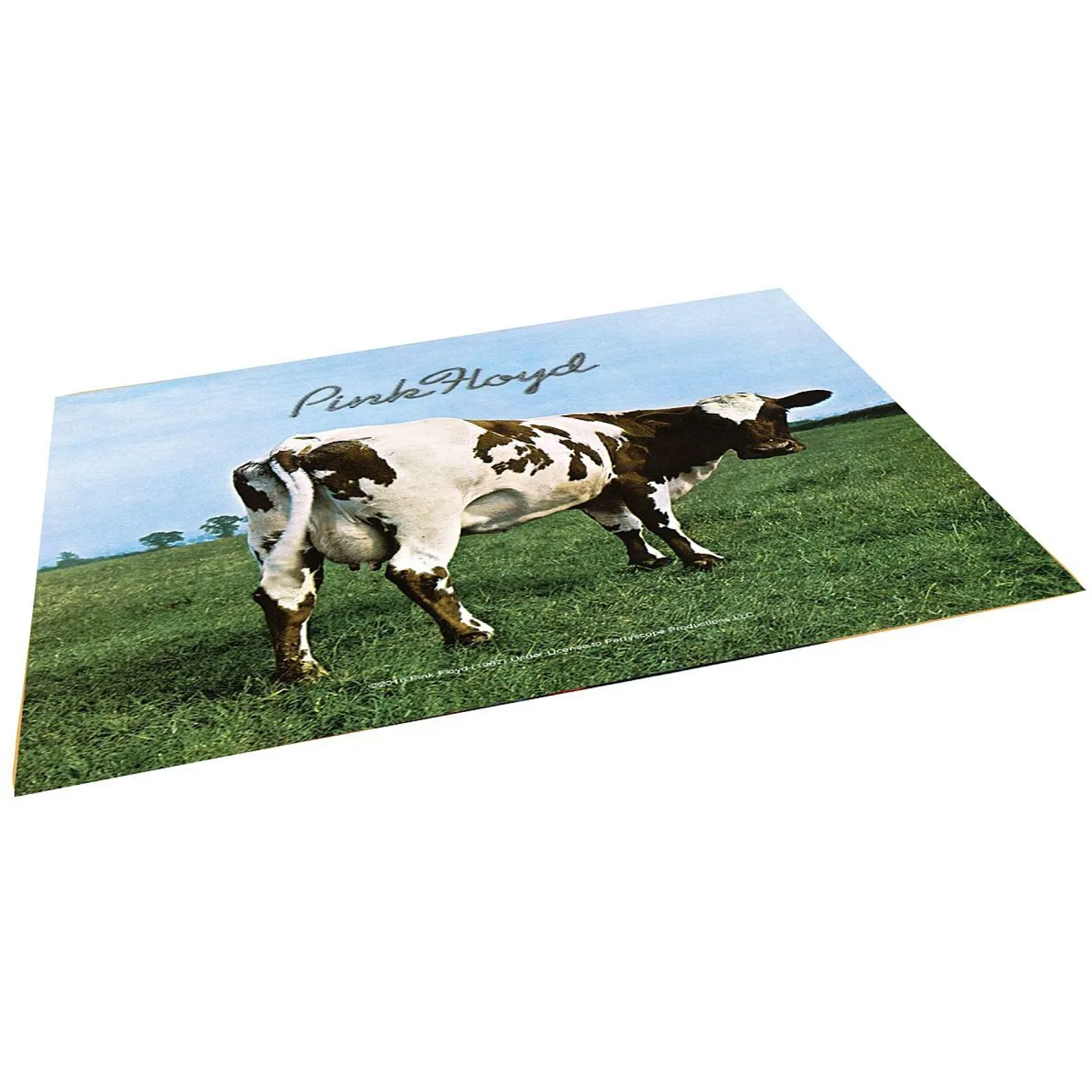 Pink Floyd Atom Heart Mother Glass Cutting Board