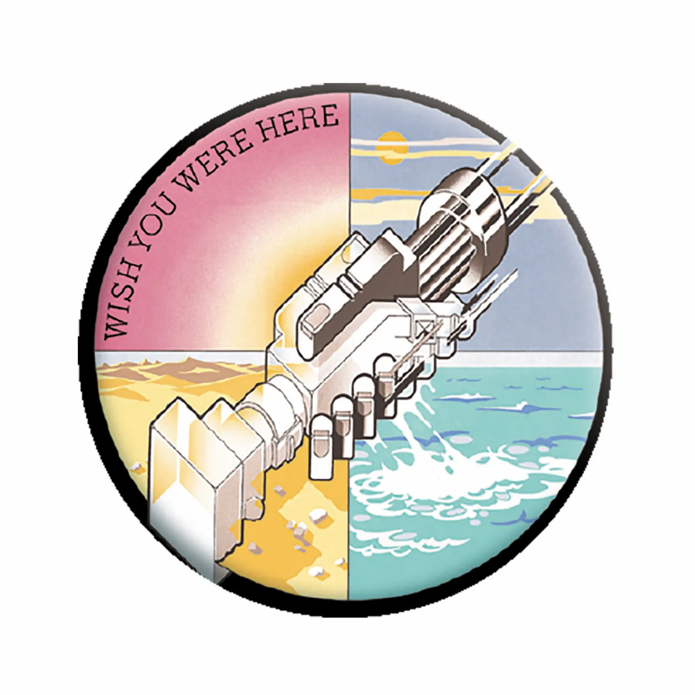 Pink Floyd WYWH Gear 1.25" Button