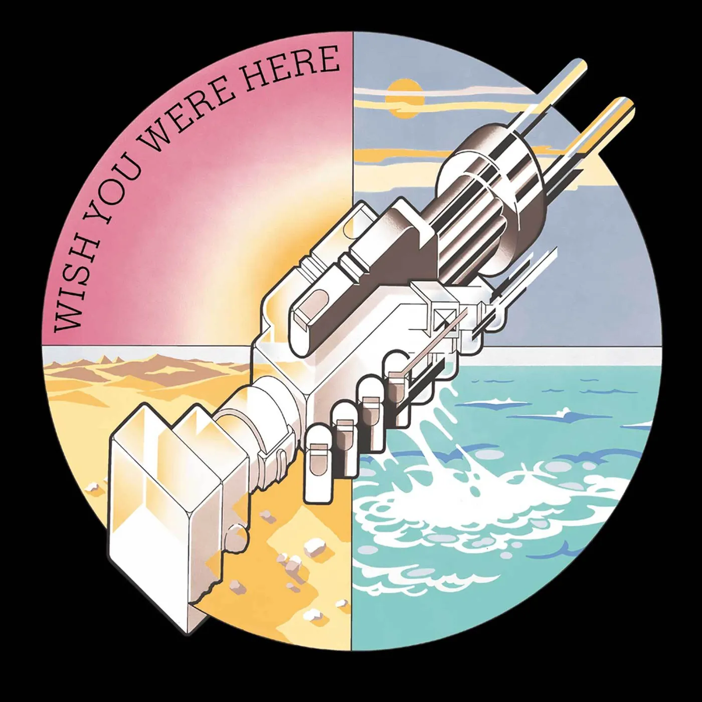 Pink Floyd WYWH Gear 4"x4" Sticker