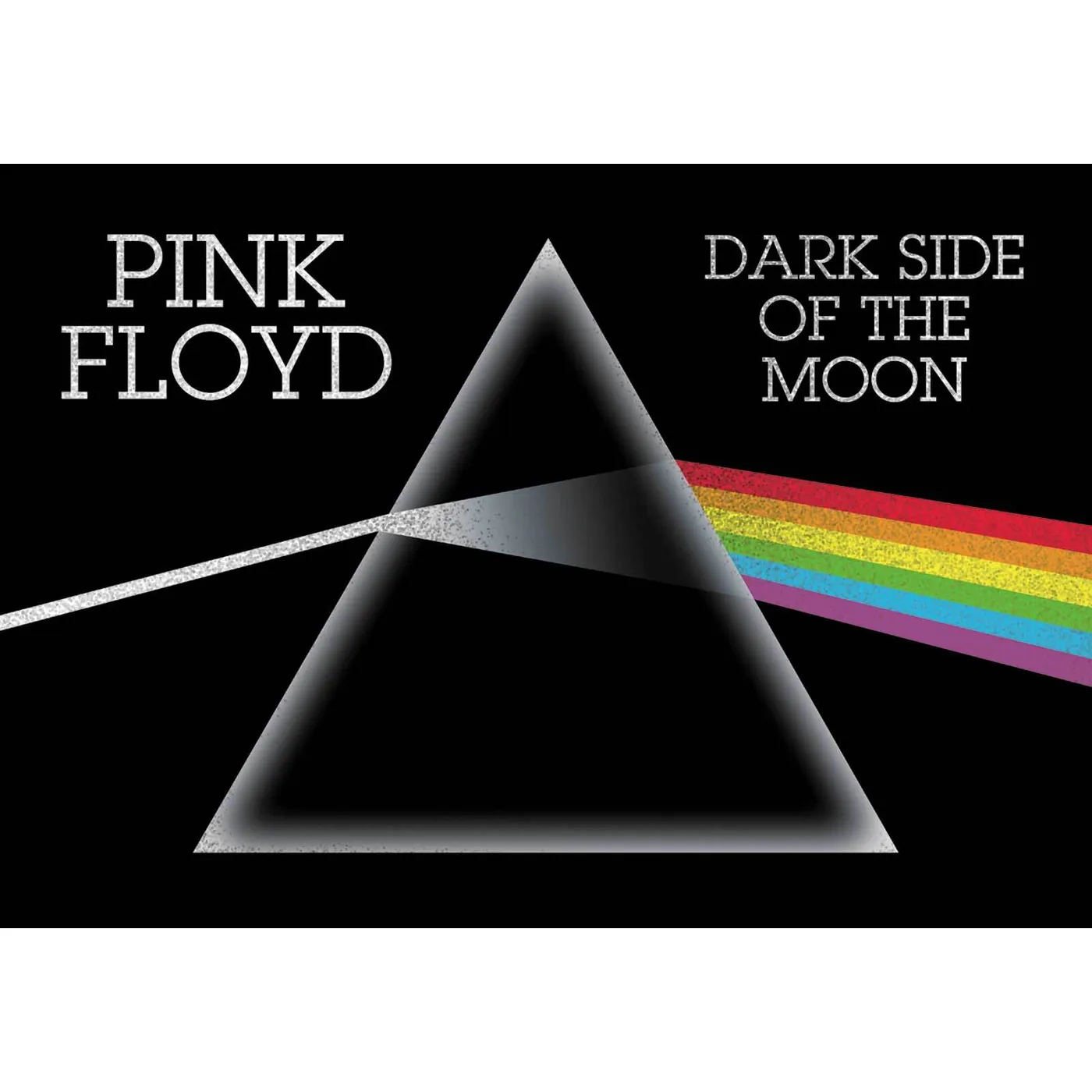 Pink Floyd DSOM 5"x3.5" Glitter Sticker