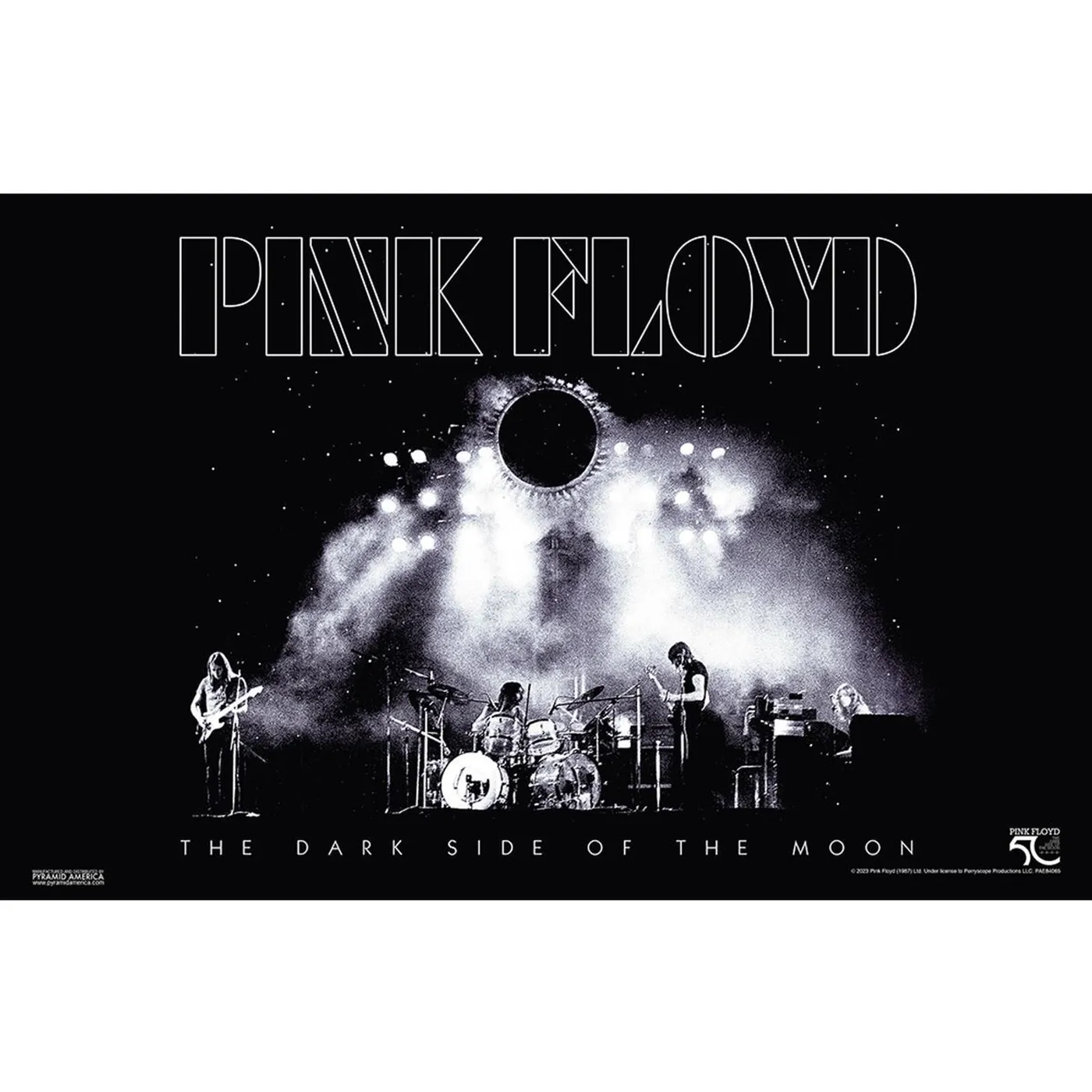 Pink Floyd - DSOTM50-Live 11x17 Unframed Print