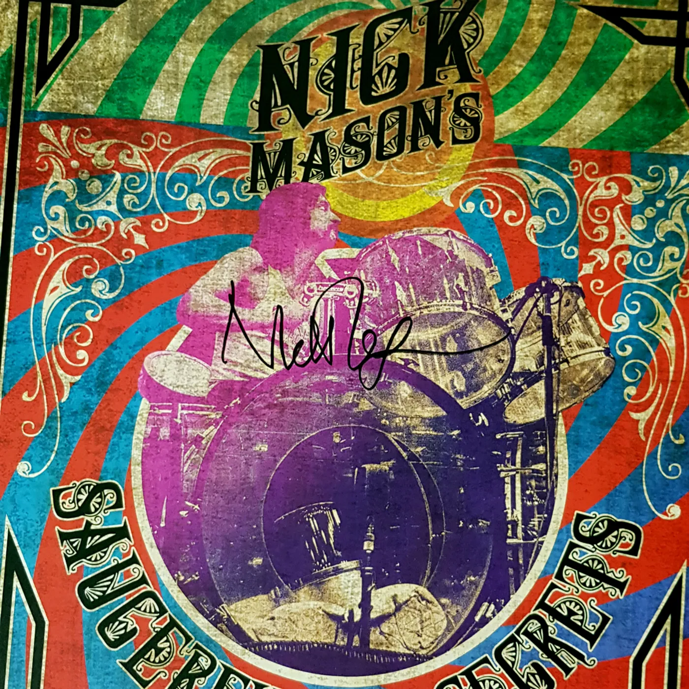 Pink Floyd Nick Mason 2018 Saucerful of Secrets Tour Poster