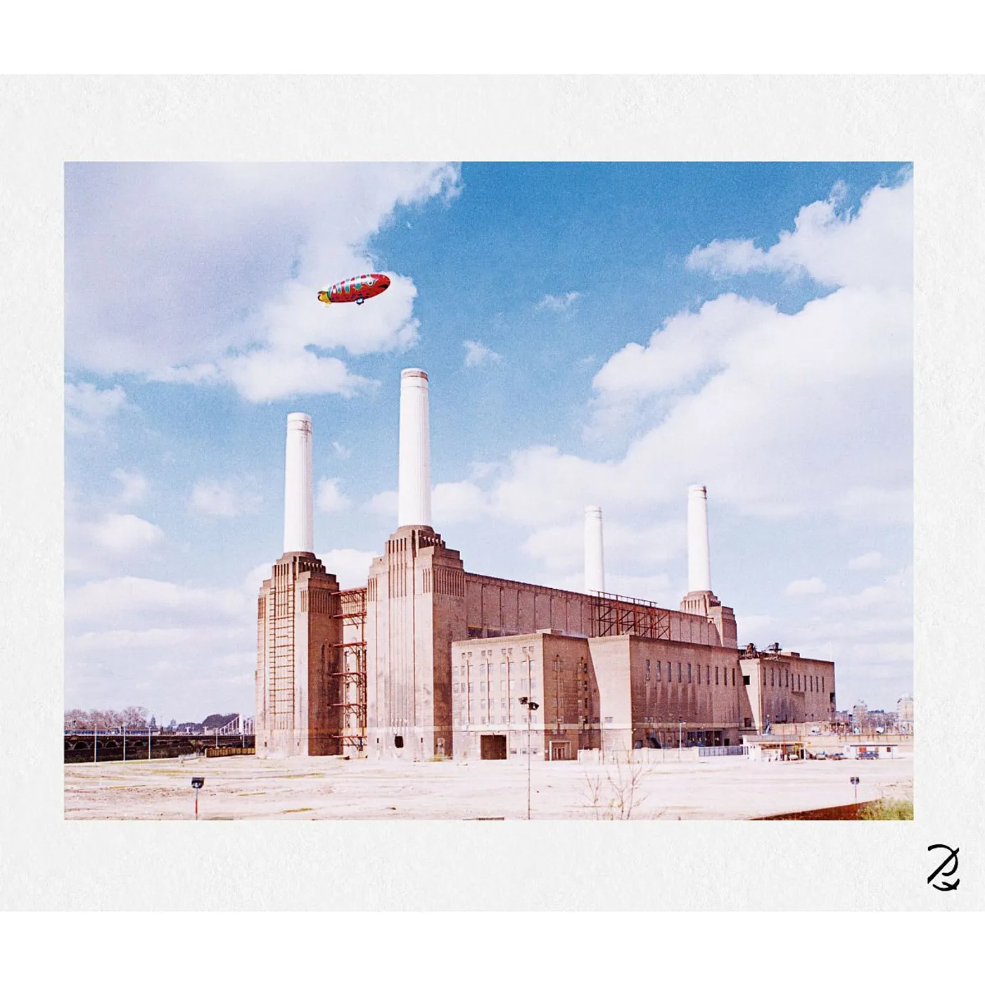 Pink Floyd Blimp Over Battersea Fine Art Print