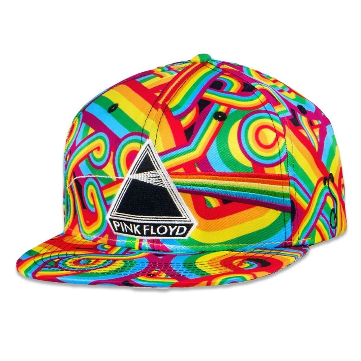 Pink Floyd DSOTM V2 Rainbow Snapback Hat