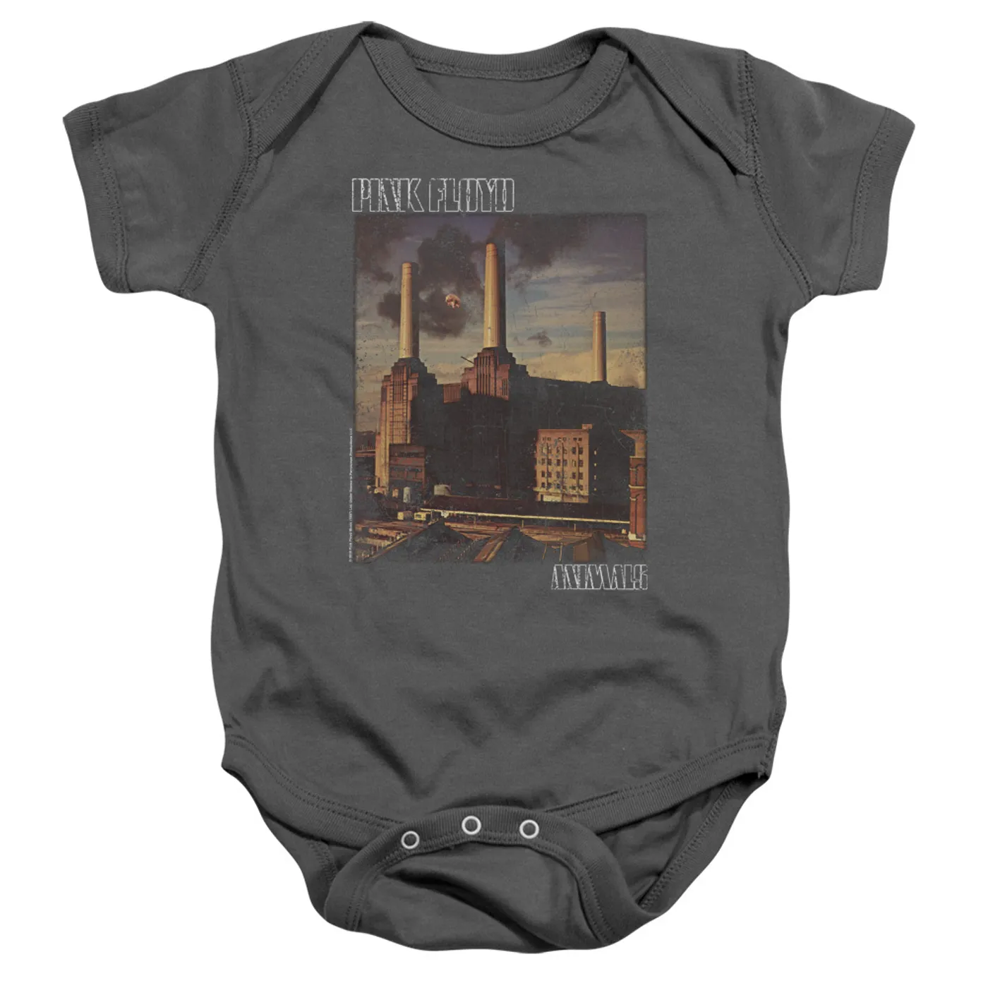 Pink Floyd Faded Animals Infant Snapsuit
