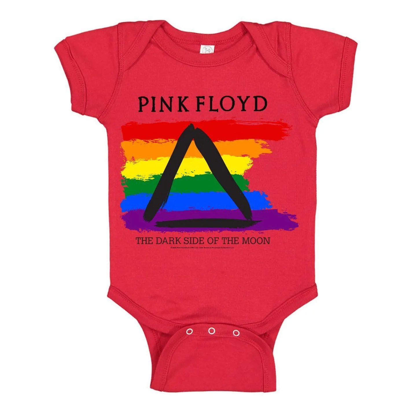 Pink Floyd Markers Dark Side Onesie