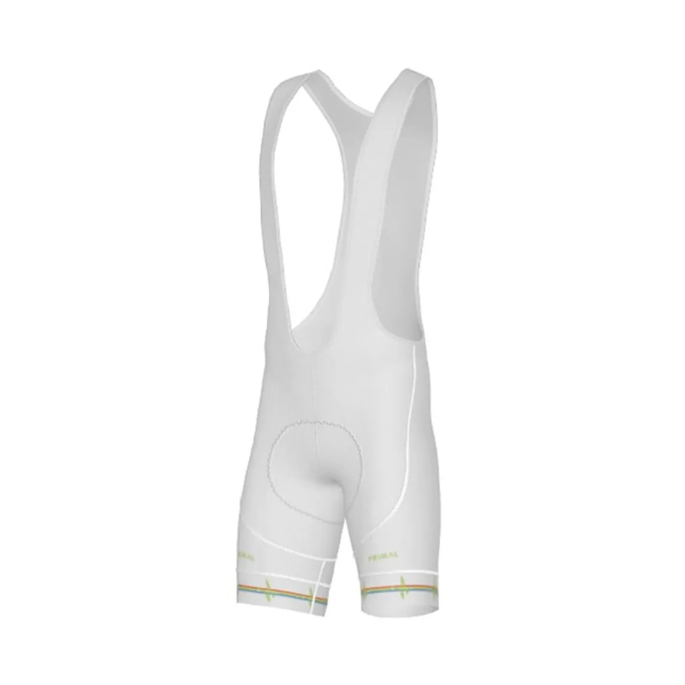 Pink Floyd White Dark Side of the Moon Men's Evo 2.0 Bib
