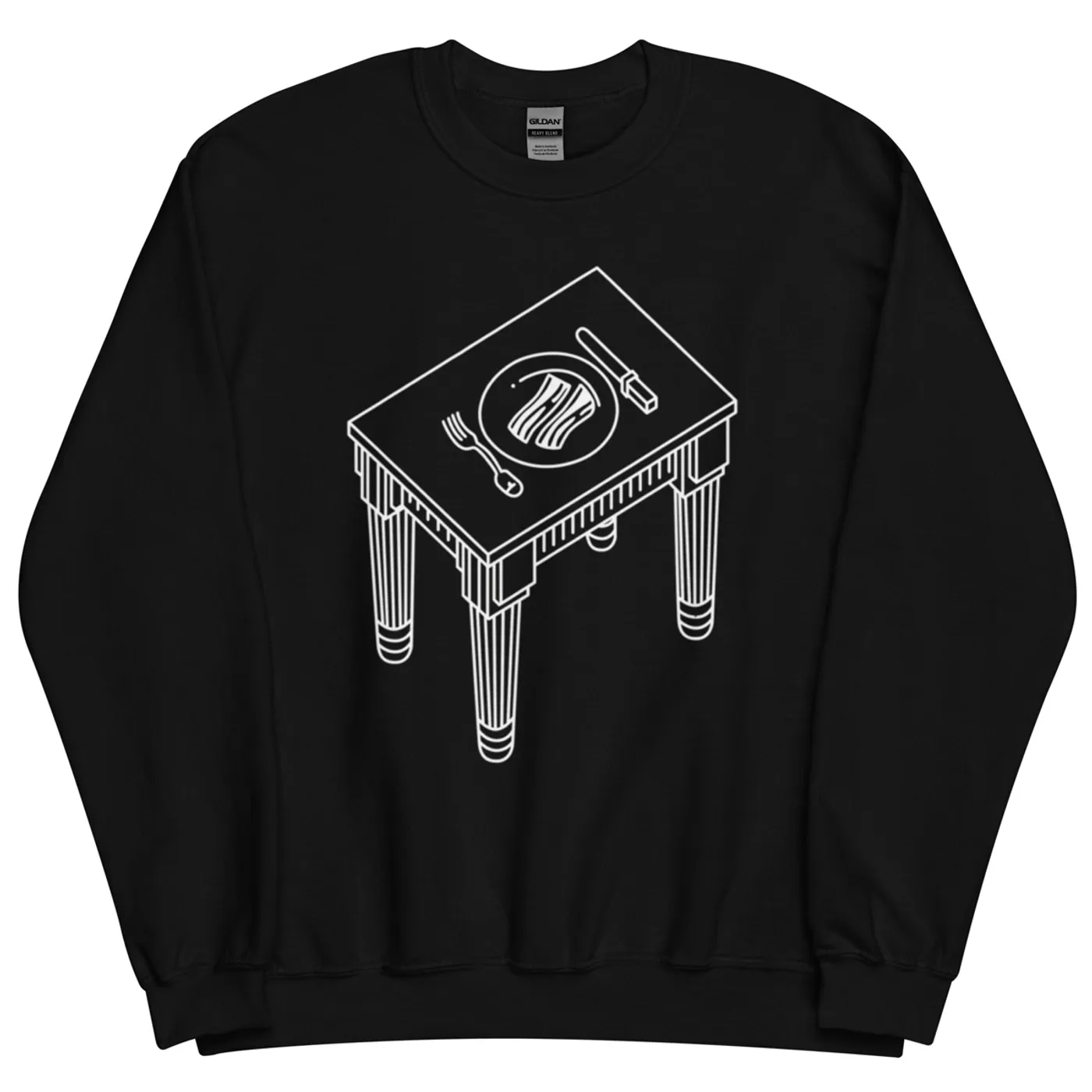 Pink Floyd Animals Bacon On The Table Crewneck Sweatshirt