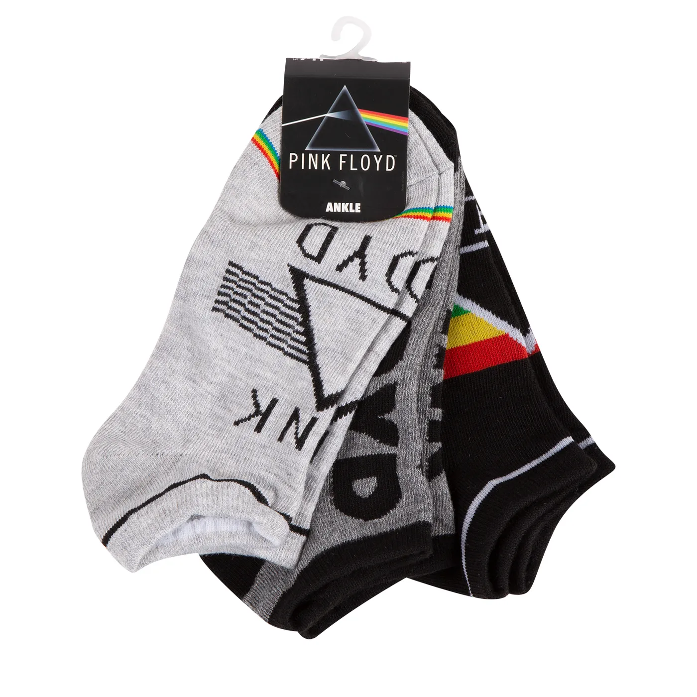 Pink Floyd The Dark Side Of The Moon Ankle Sock Set