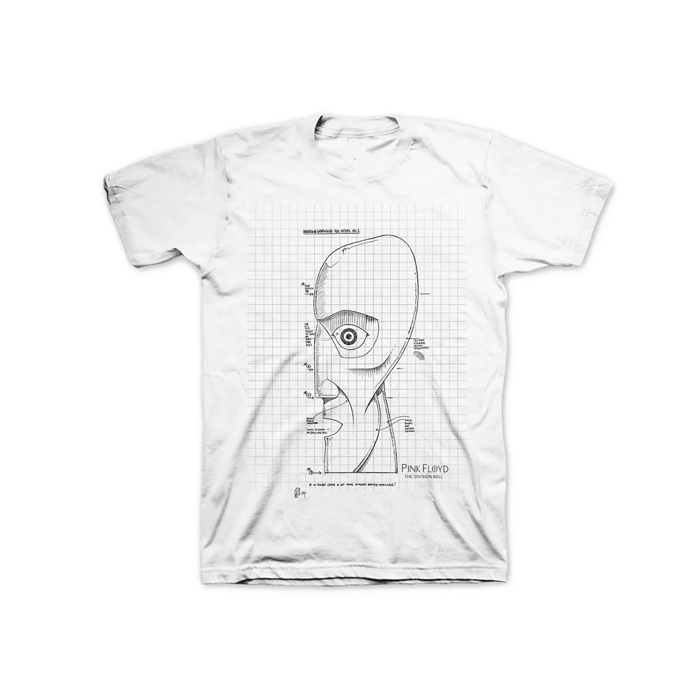 Pink Floyd Division Bell Schematic T-Shirt
