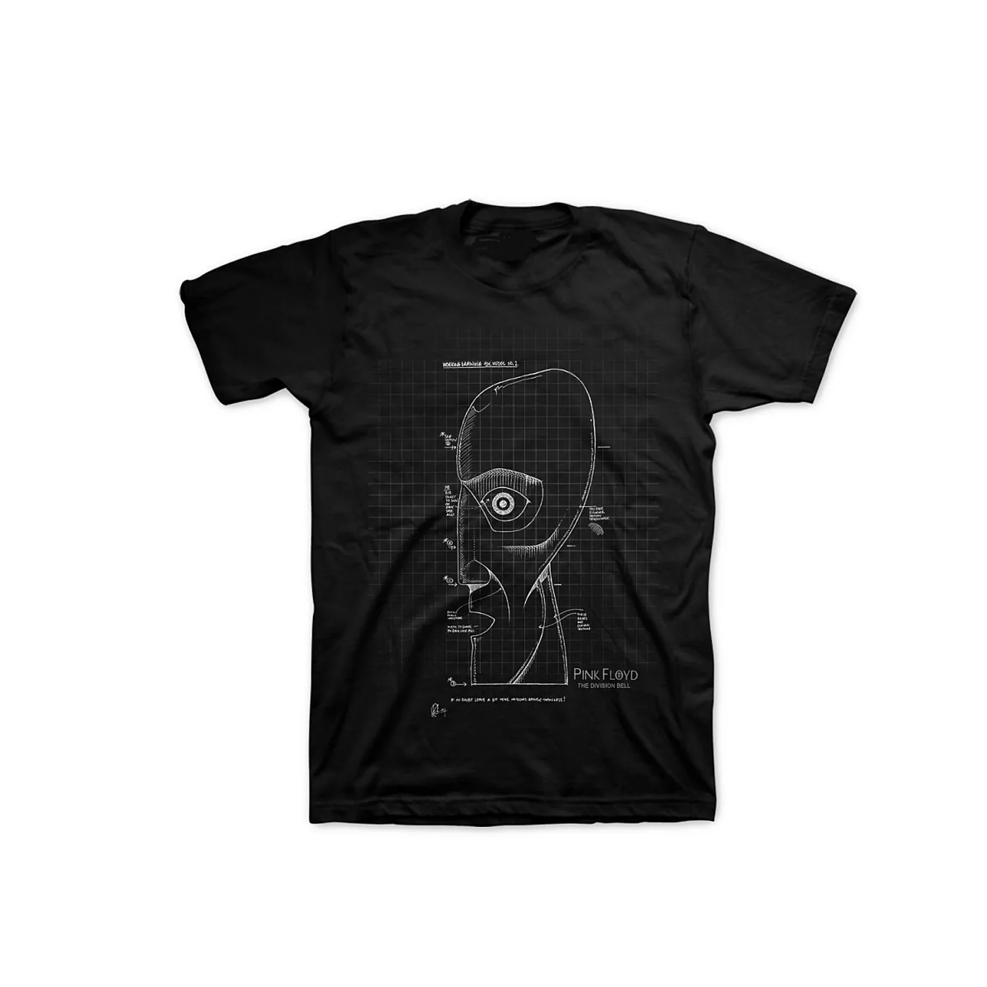 Pink Floyd Division Bell Schematic T-Shirt