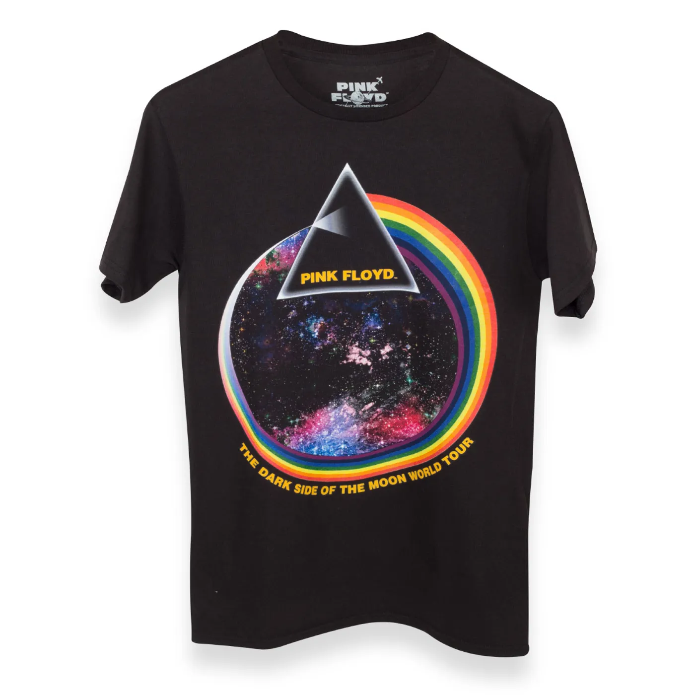 Pink Floyd The Dark Side World Tour Mens Cree Tee