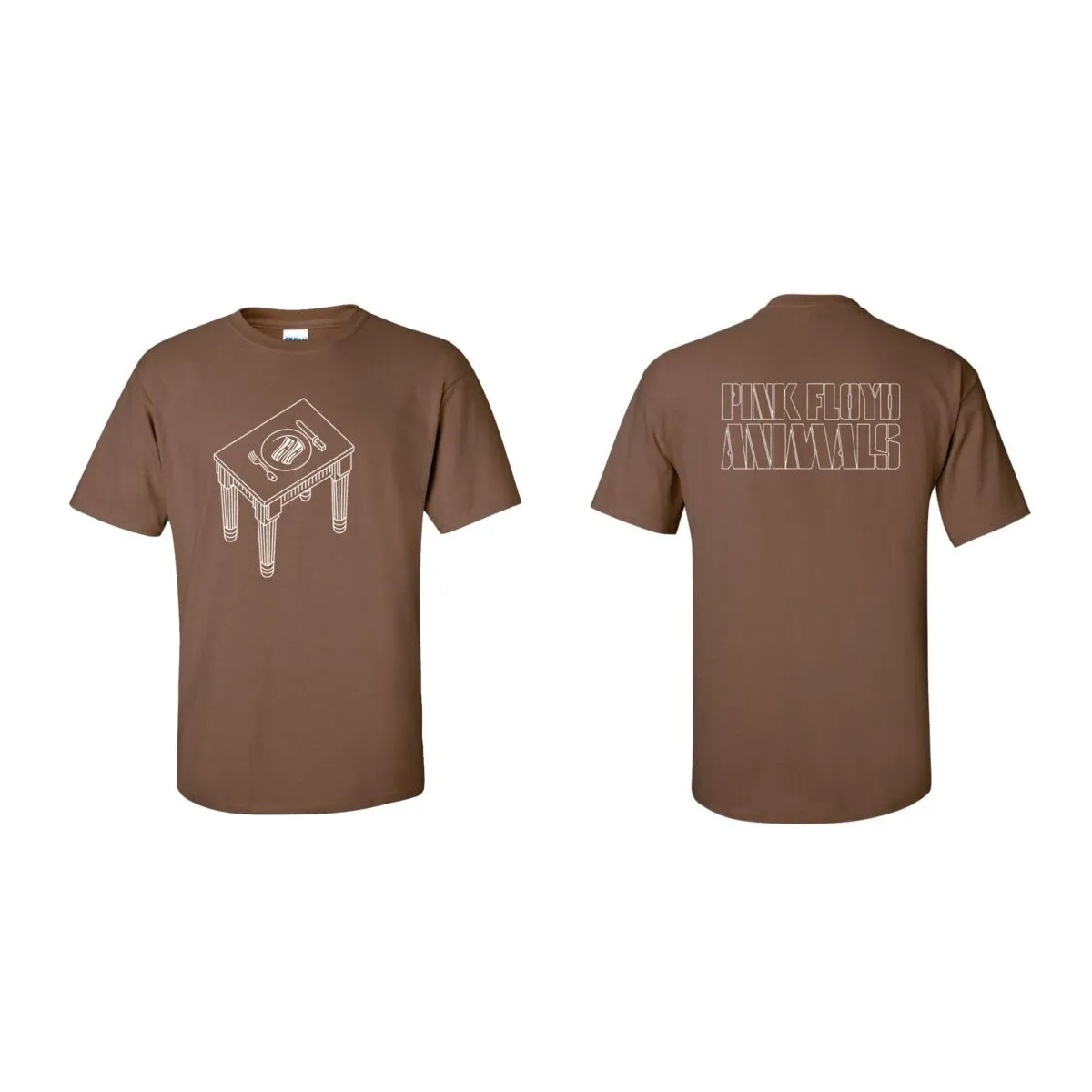 Animals Bacon on the Table T-Shirt