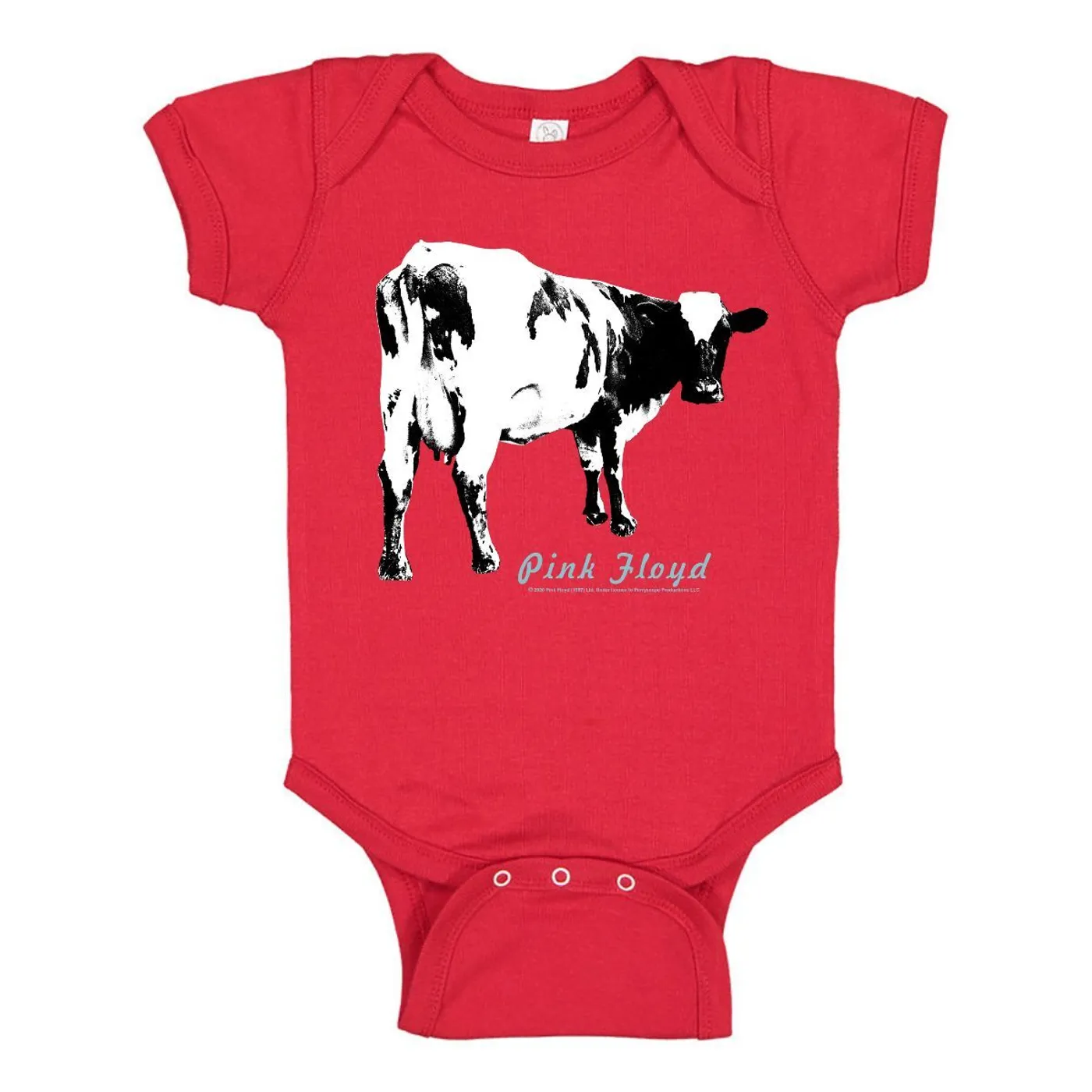 Pink Floyd Atom Heart Cow Onesie